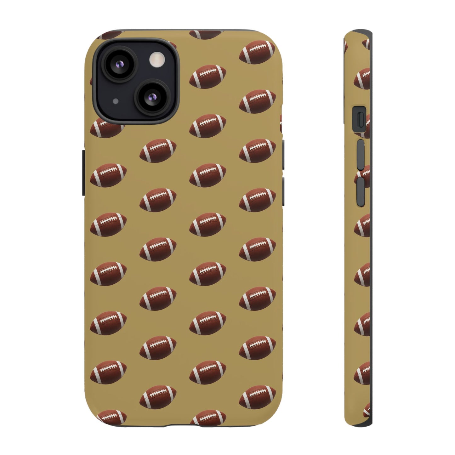 Football Phone Case Gold