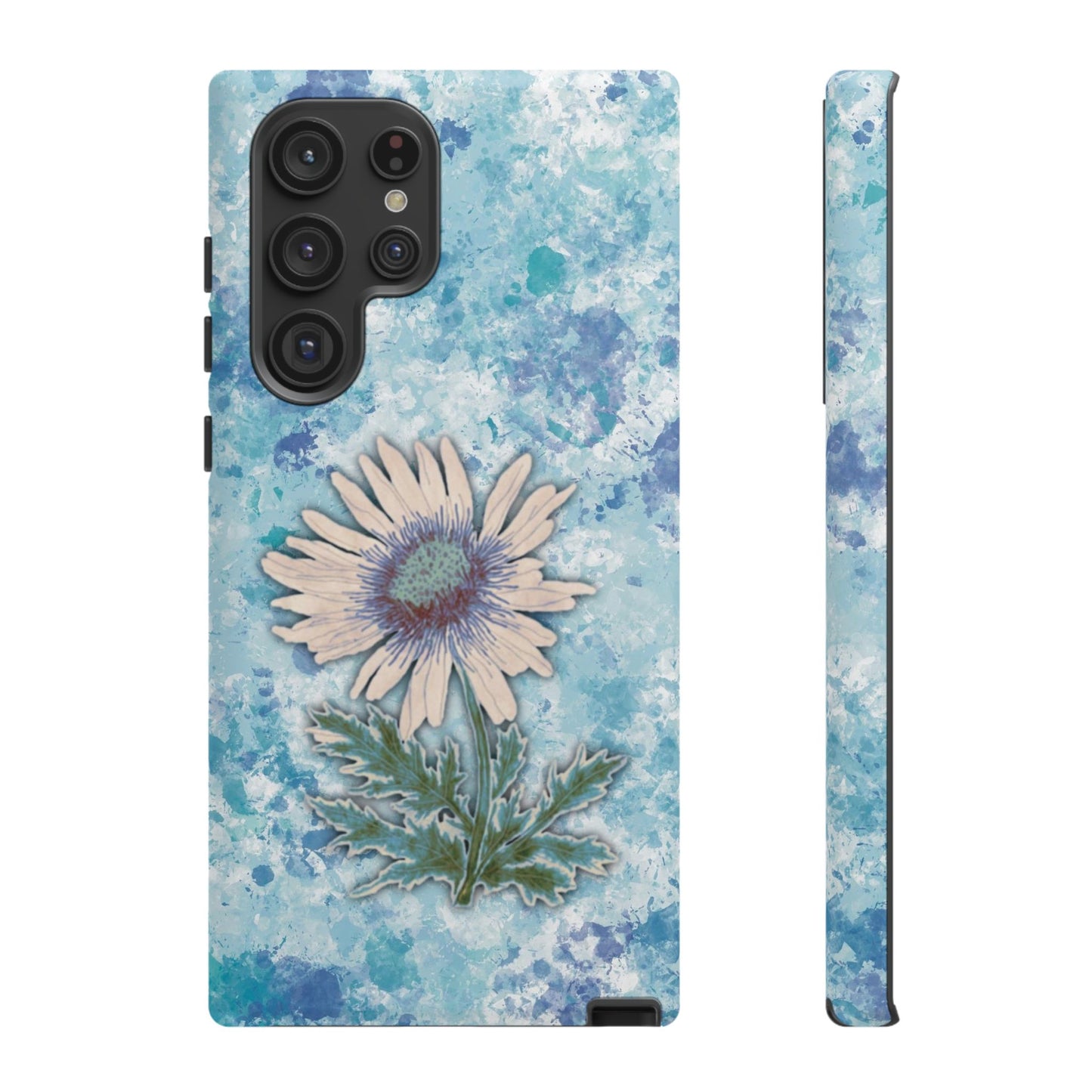 Daisy Phone Case Blue