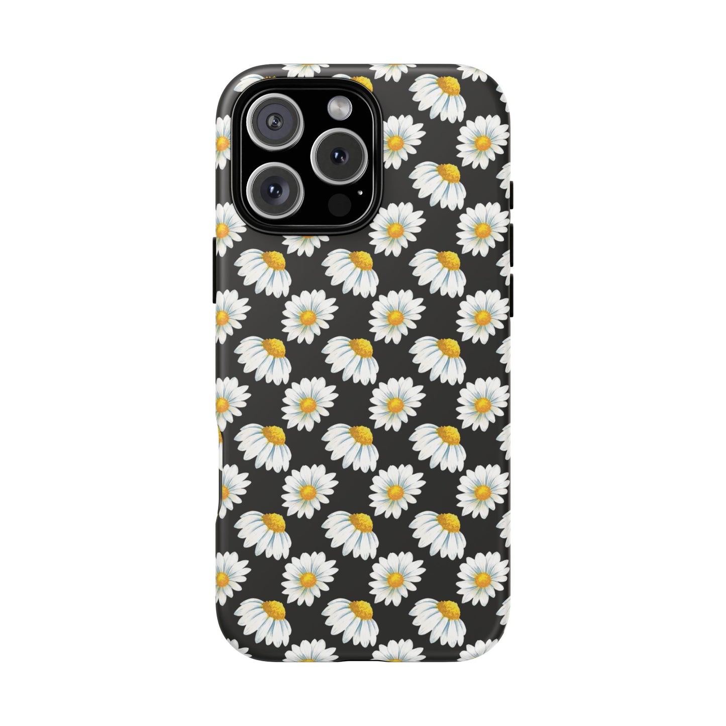 Daisy Phone Case Black