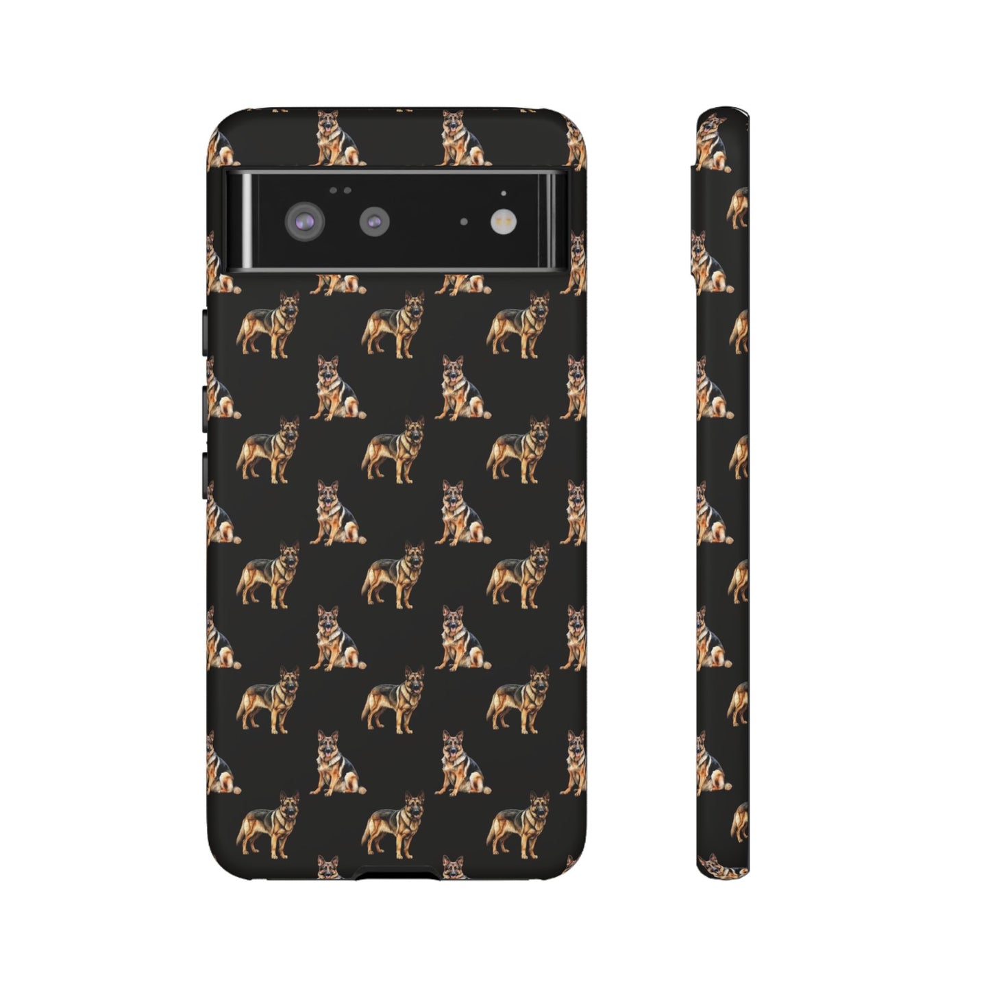 German Shepherd Phone Case Black