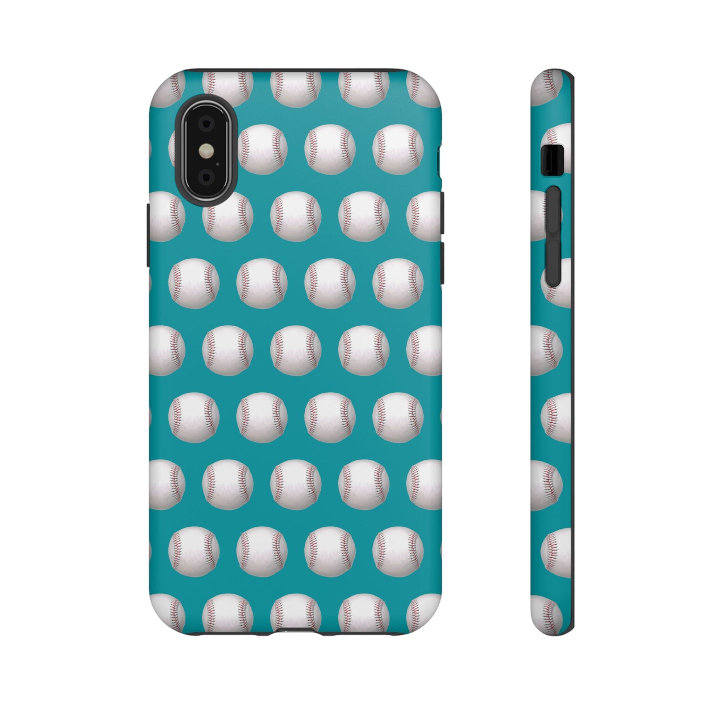 Baseball Phone Case Teal