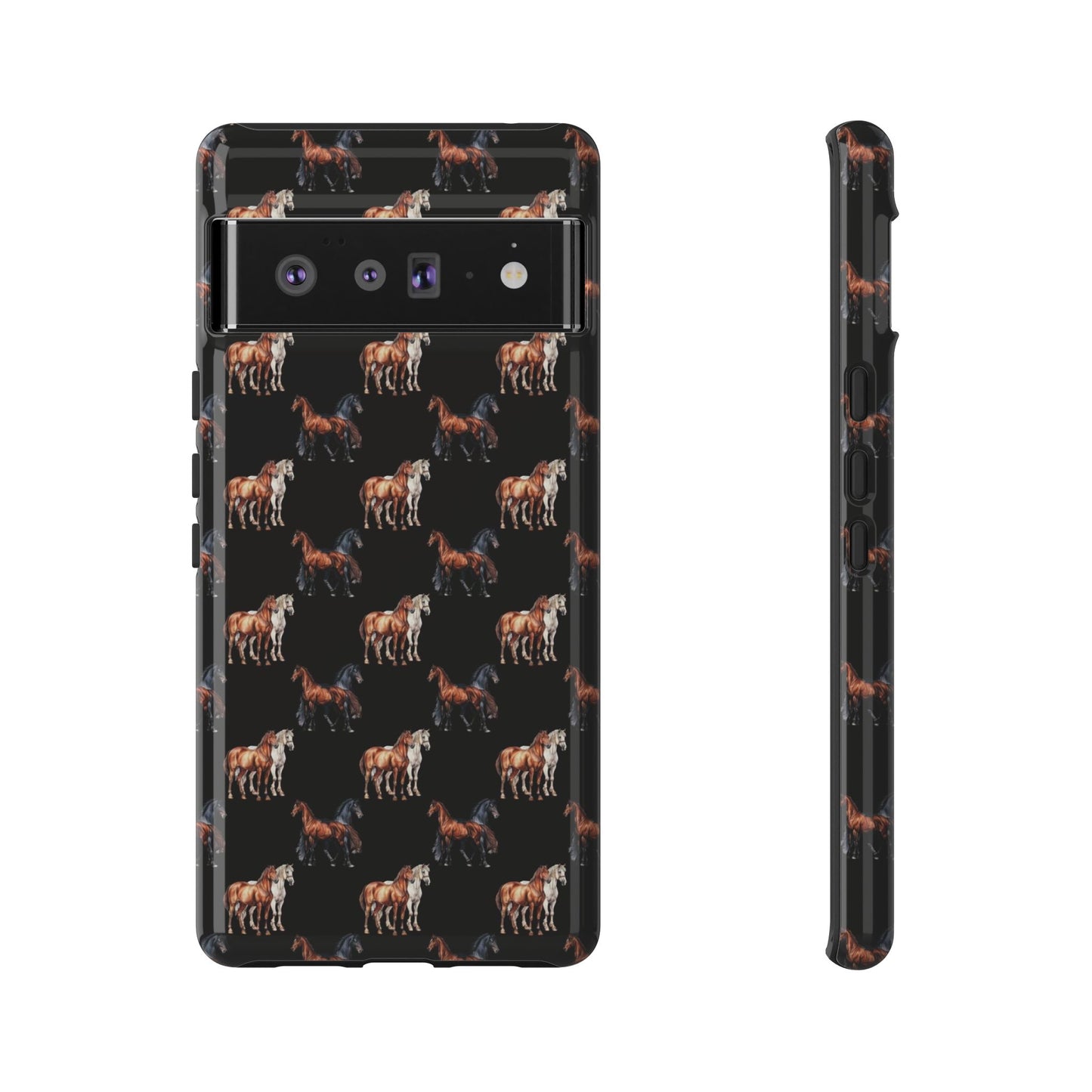 Horse Phone Case Black