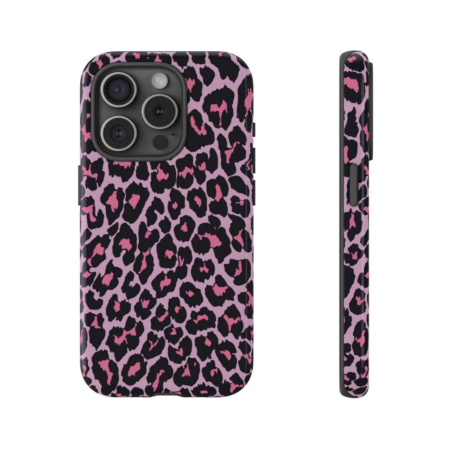 Leopard Print Phone Case Pink