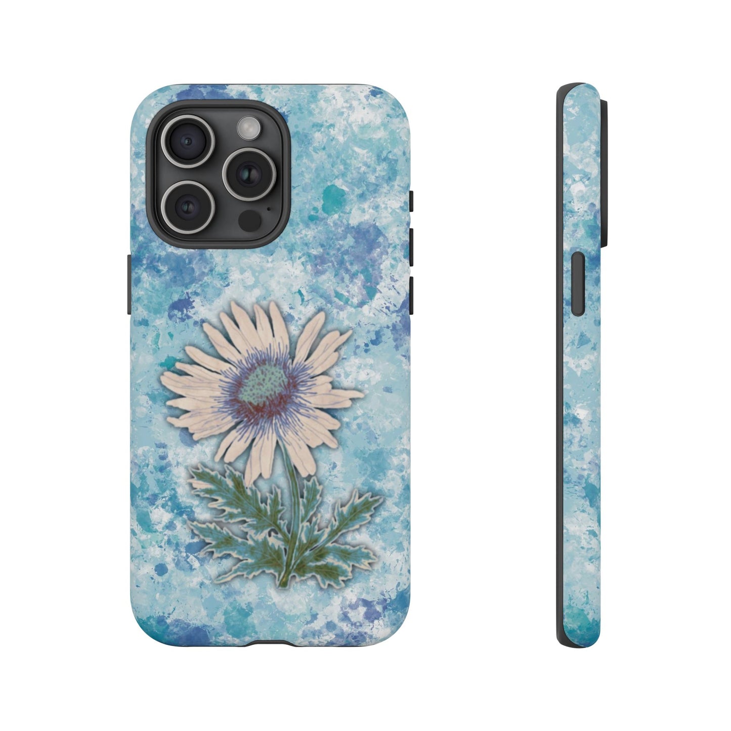 Daisy Phone Case Blue