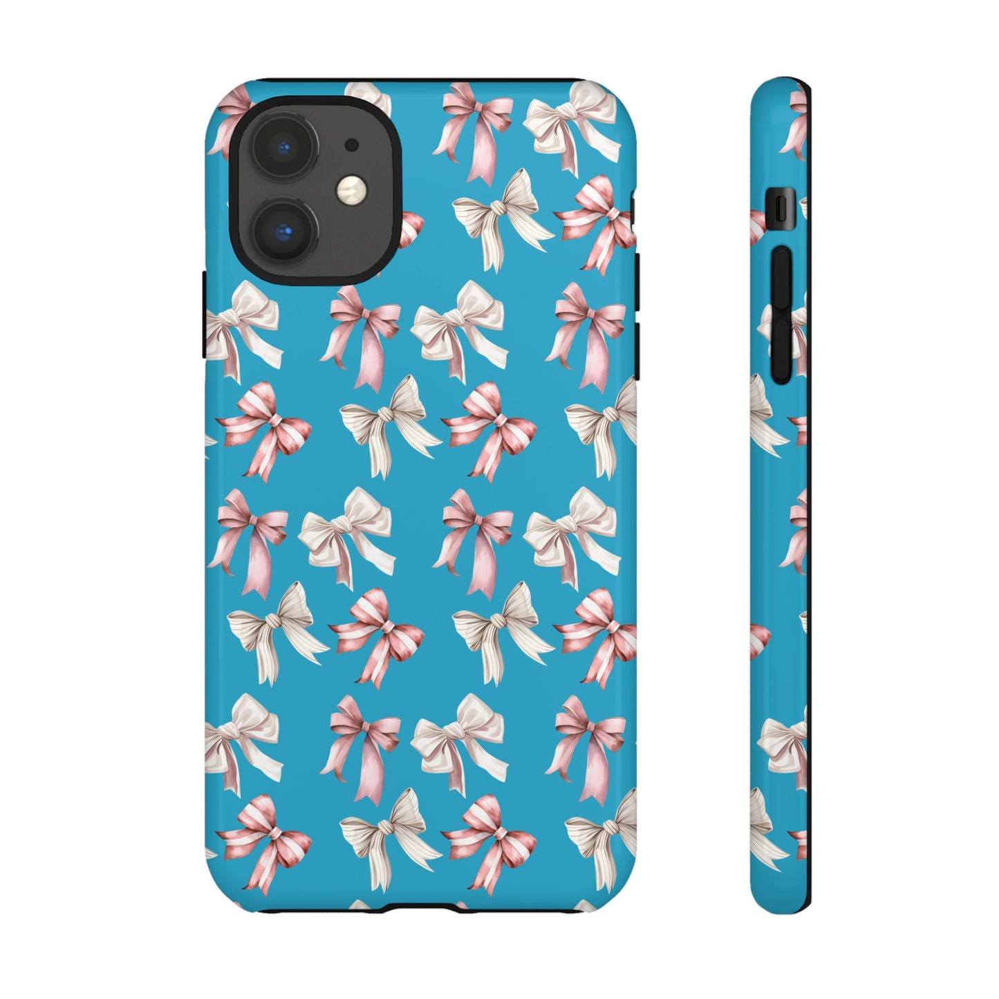 Bow Phone Case Turquoise