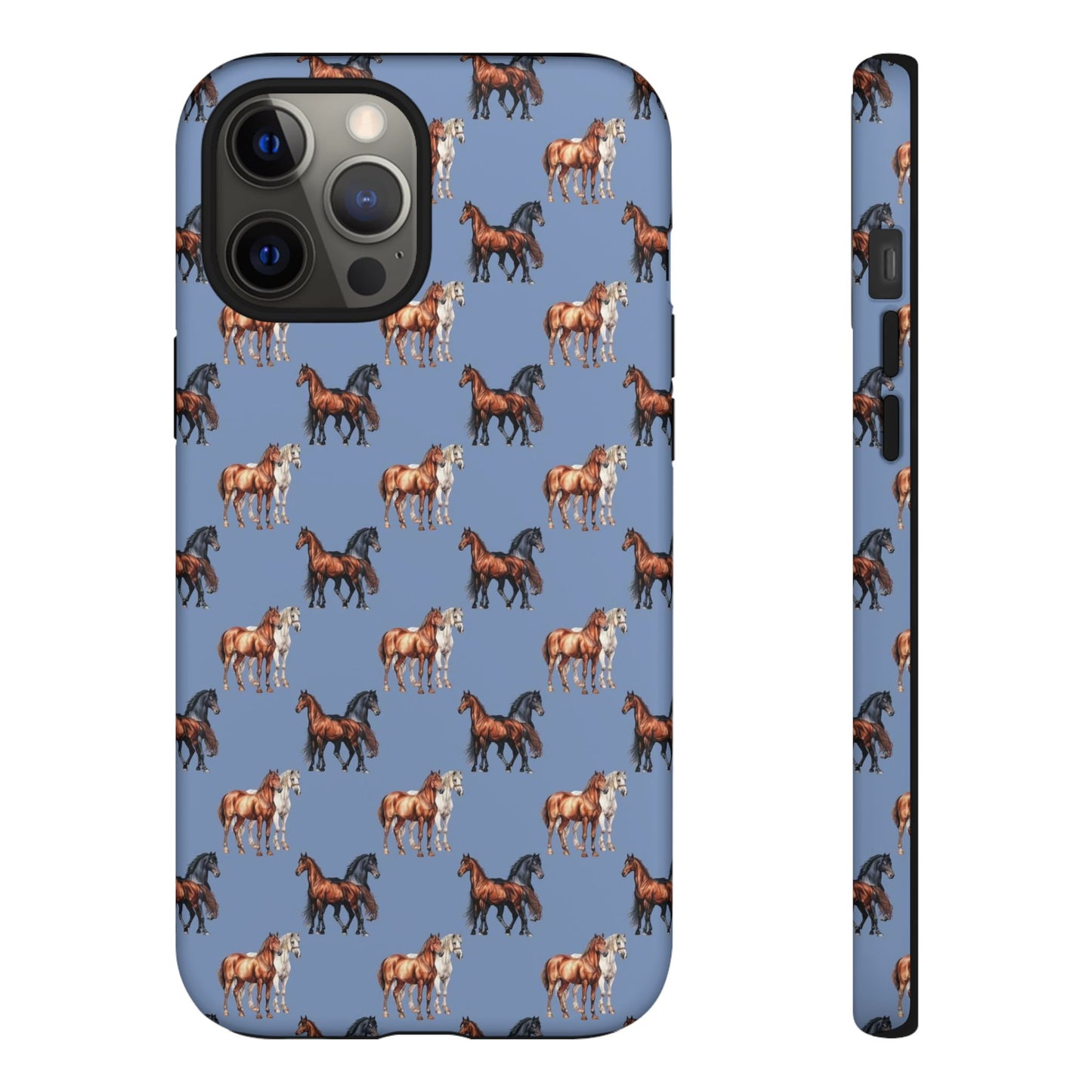 Horse Phone Case Blue