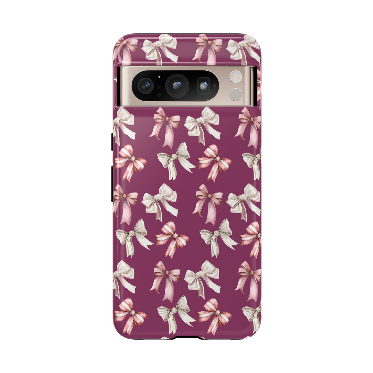 Bow Phone Case Berry