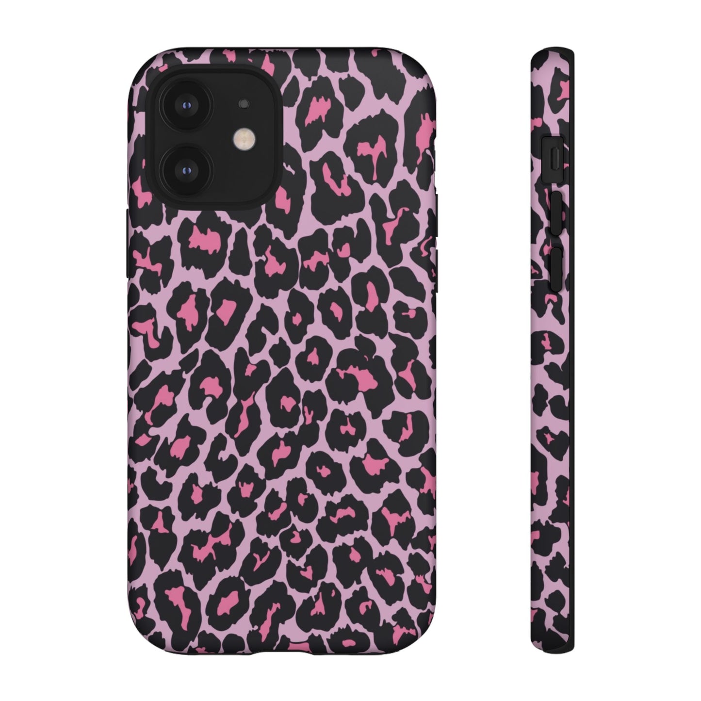 Leopard Print Phone Case Pink