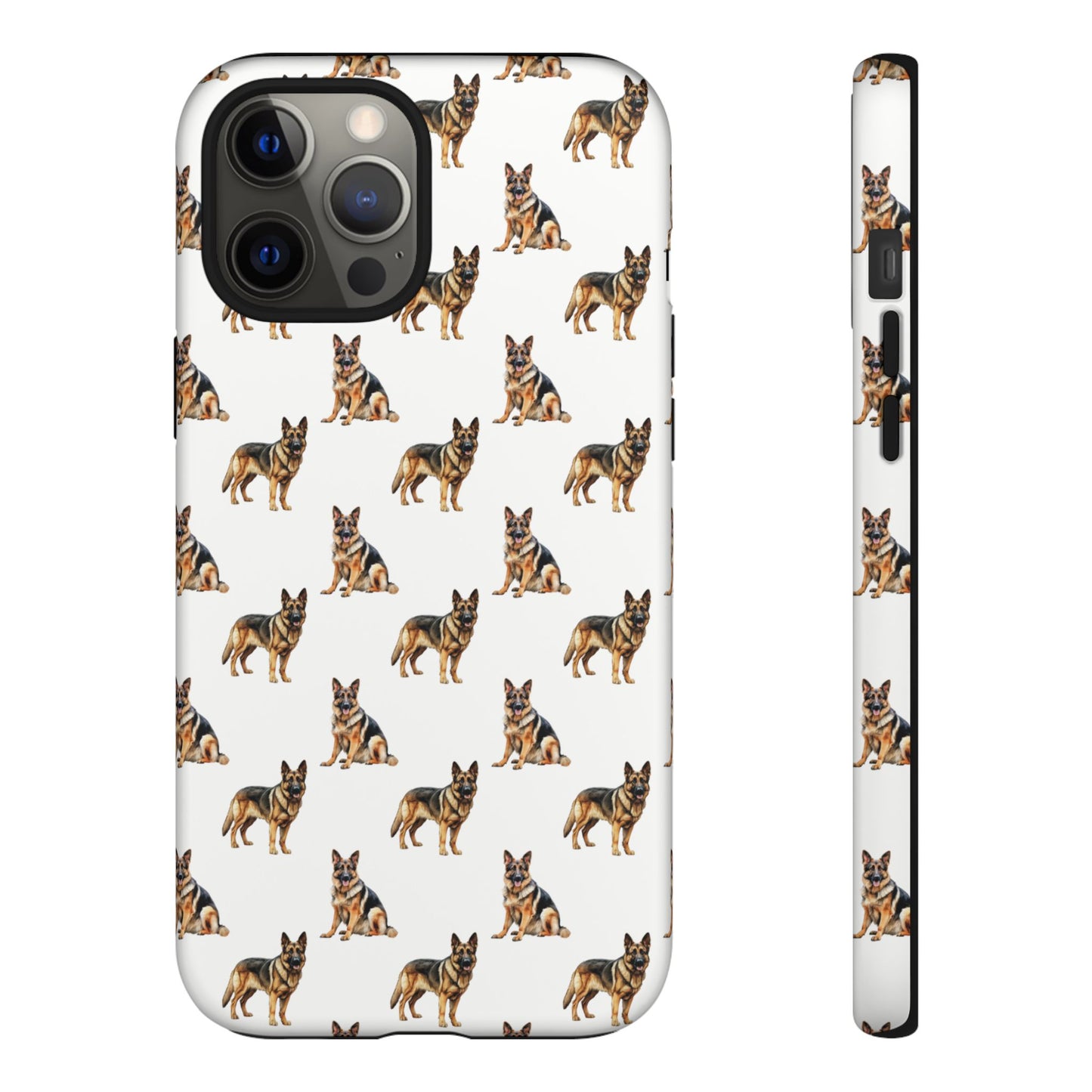 German Shepherd Phone Case White