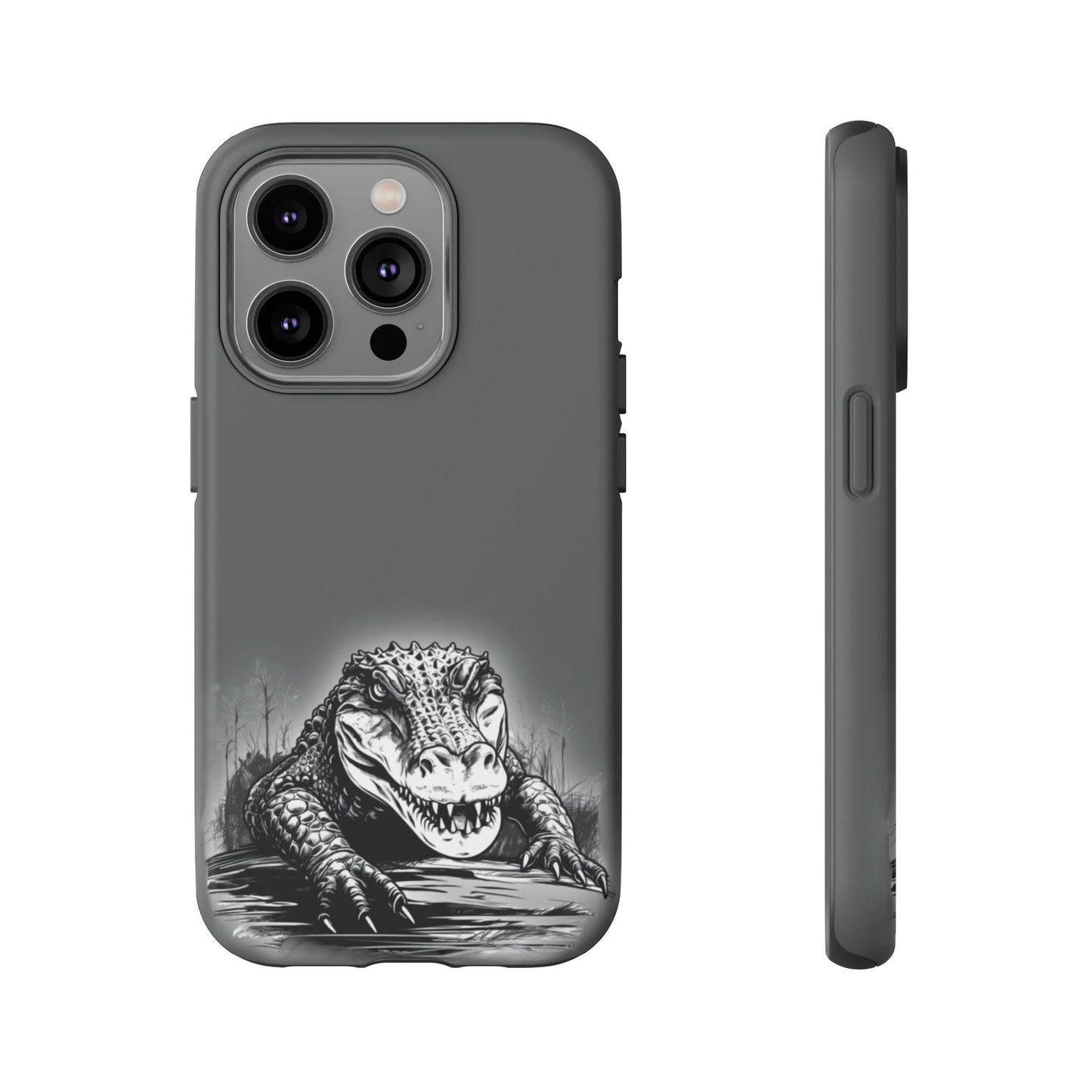 Gator Phone Case Gray