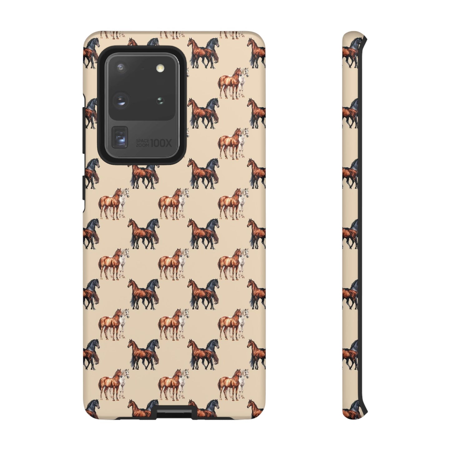 Horse Phone Case Cream