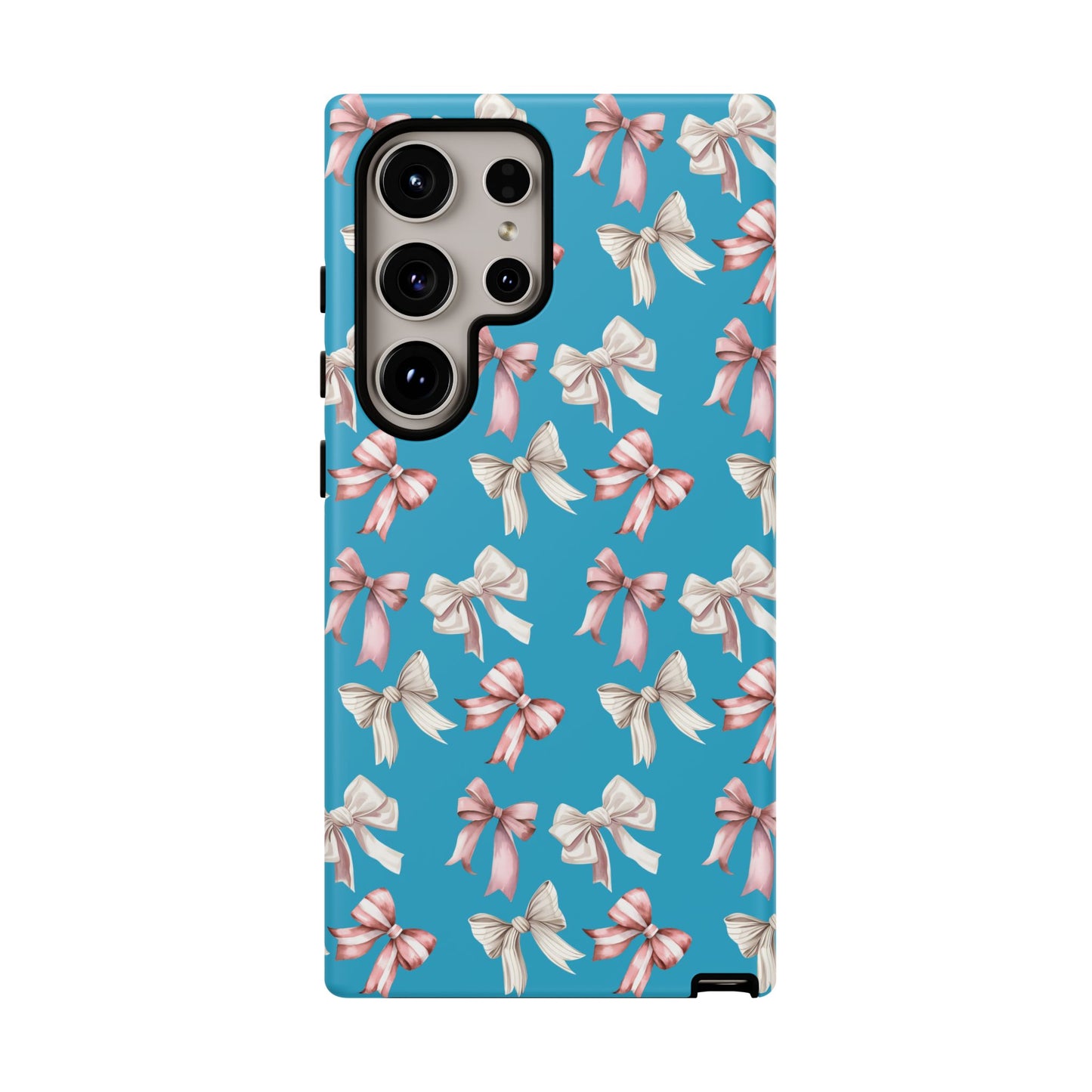 Bow Phone Case Turquoise