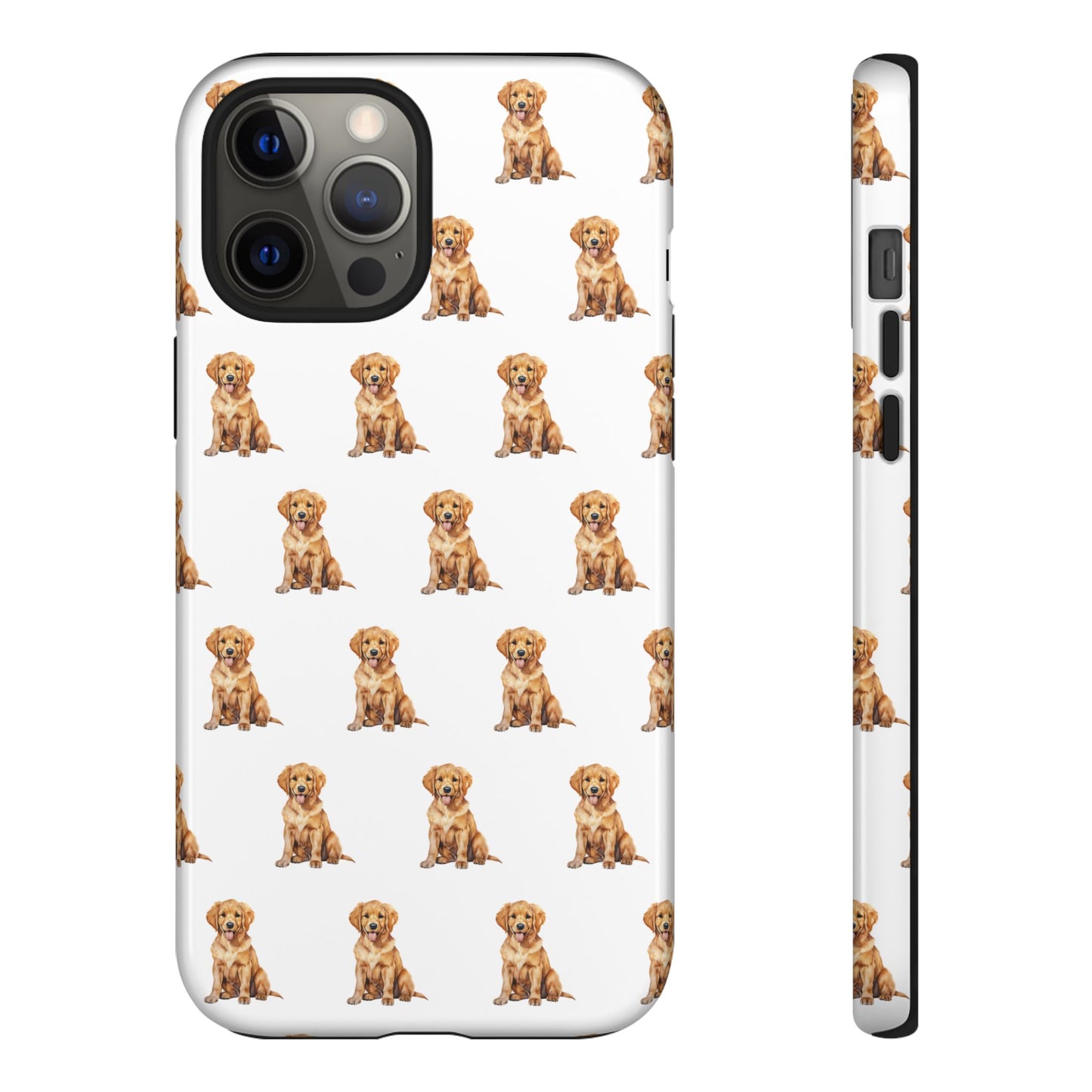 Golden Retriever Phone Case White