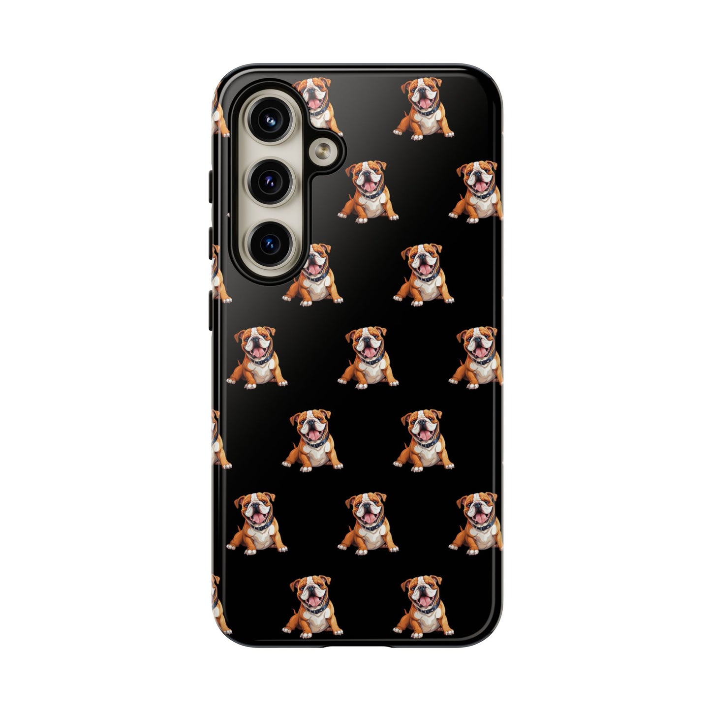 Bulldog Phone Case Black