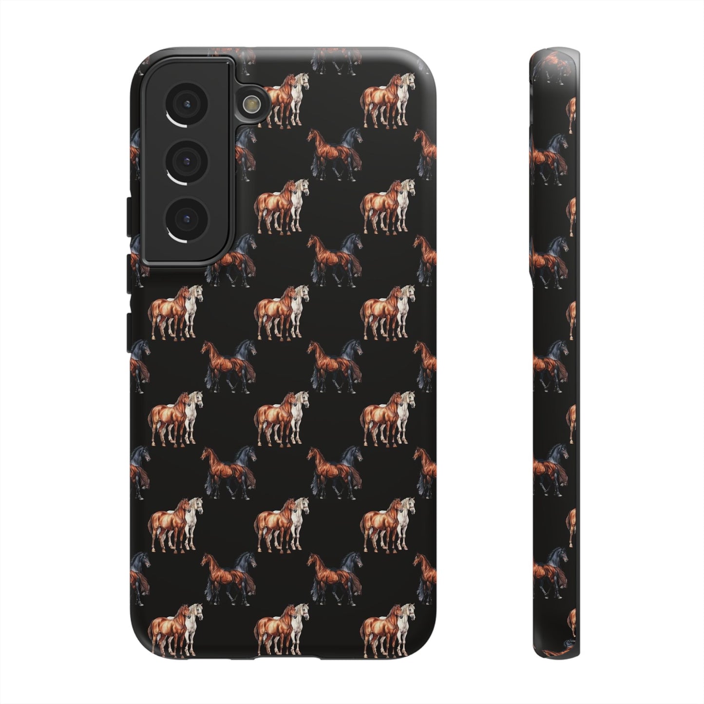 Horse Phone Case Black