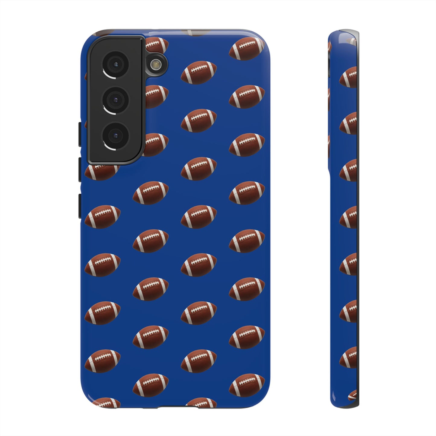 Football Phone Case Blue