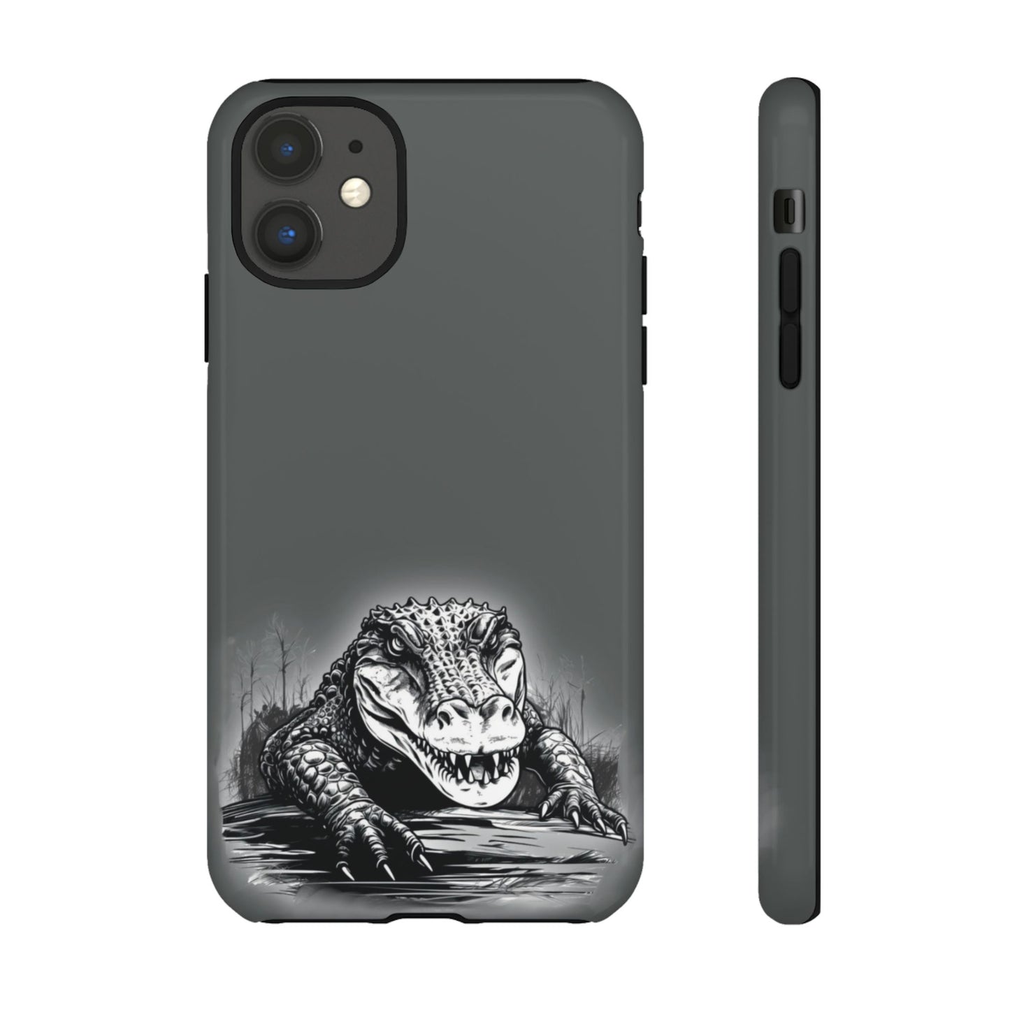 Gator Phone Case Gray