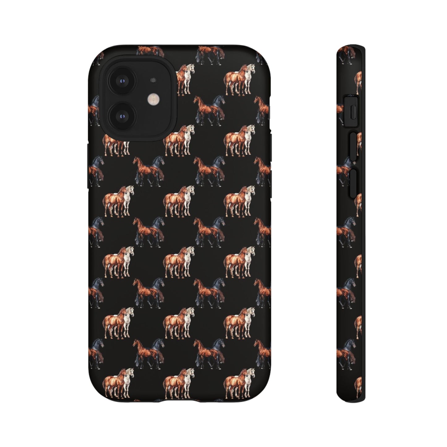 Horse Phone Case Black