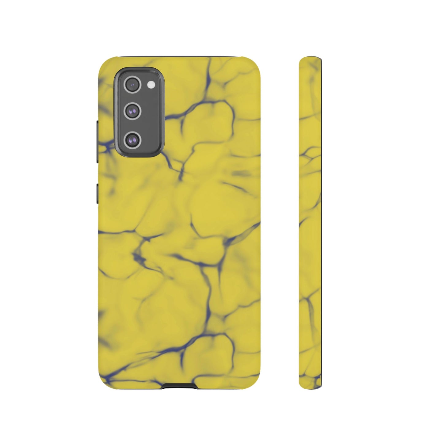 Marble Phone Case Yellow