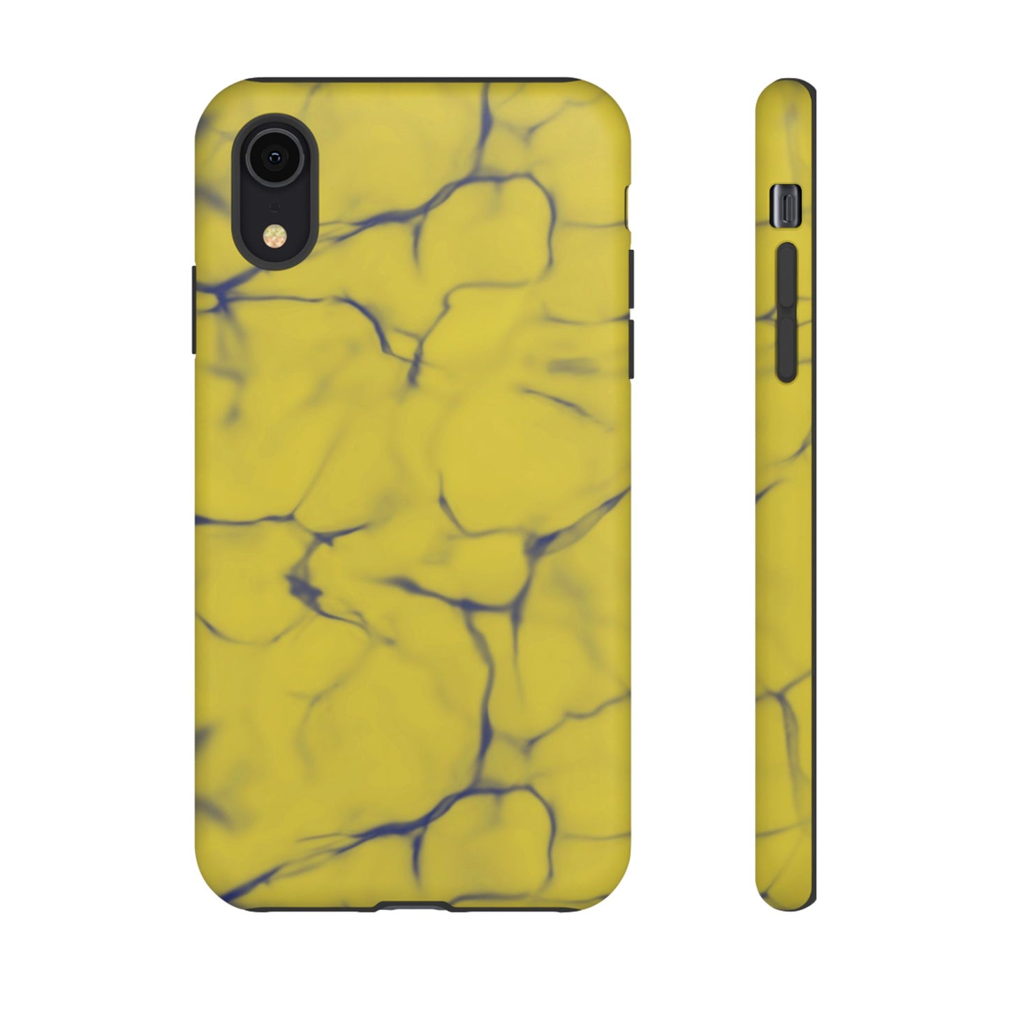 Marble Phone Case Yellow