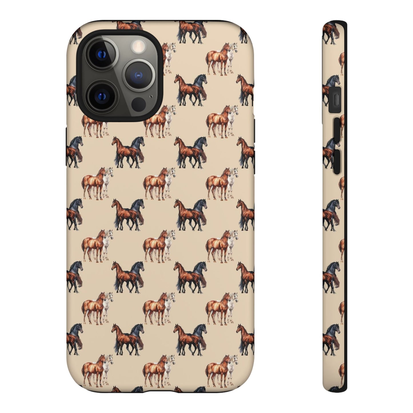 Horse Phone Case Cream