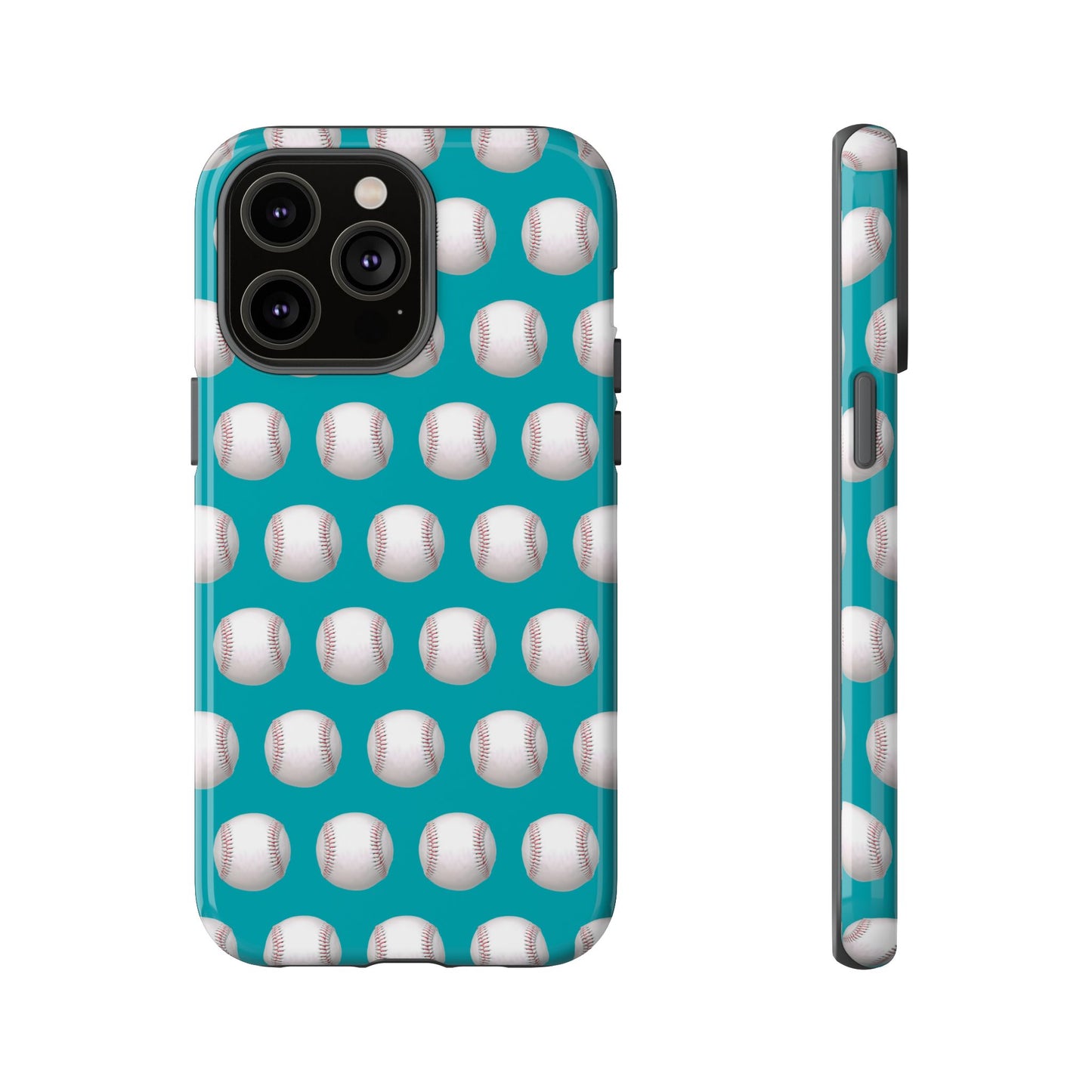 Baseball Phone Case Teal