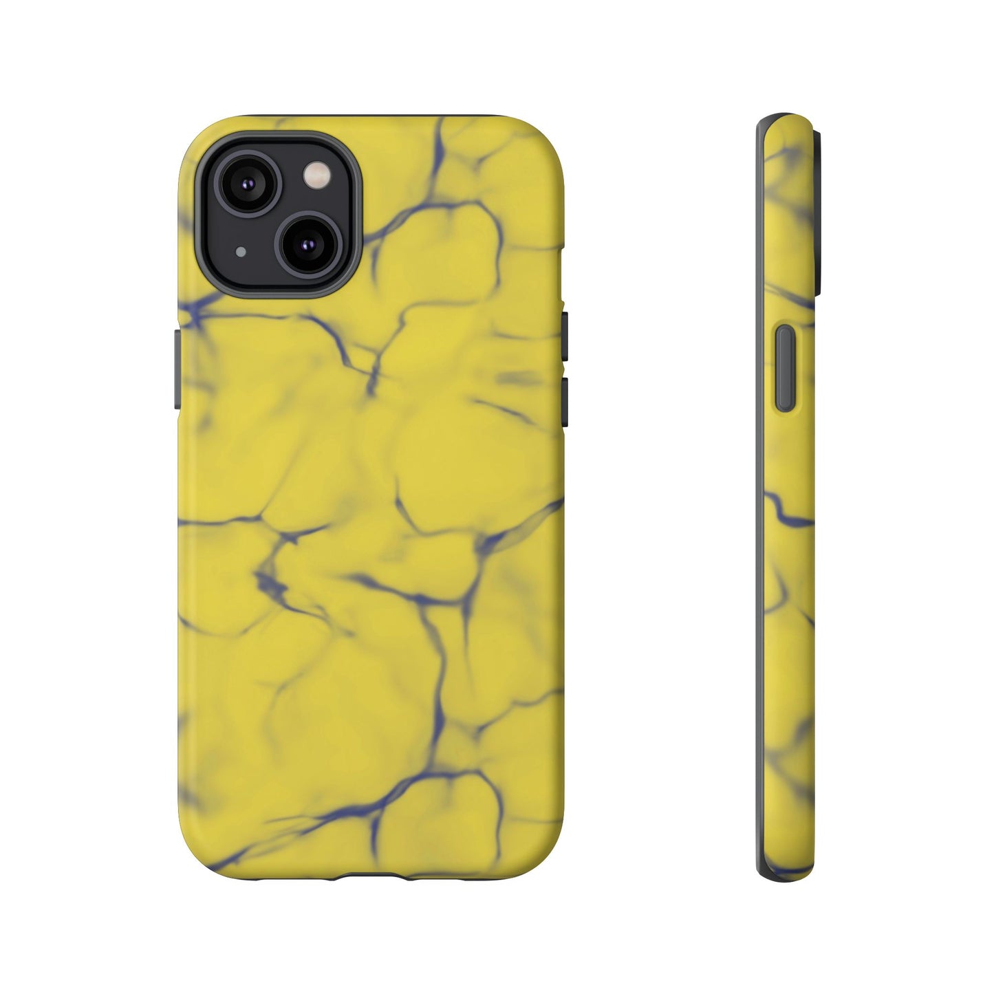 Marble Phone Case Yellow