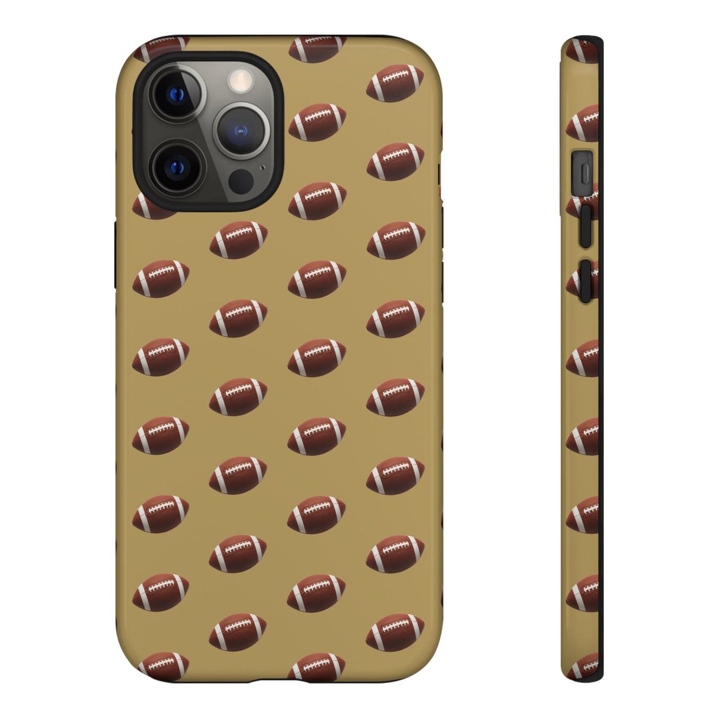 Football Phone Case Gold