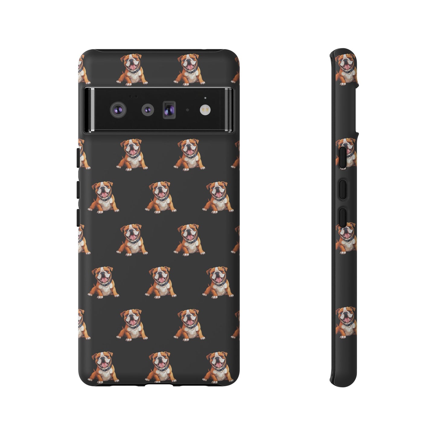 Bulldog Phone Case Black