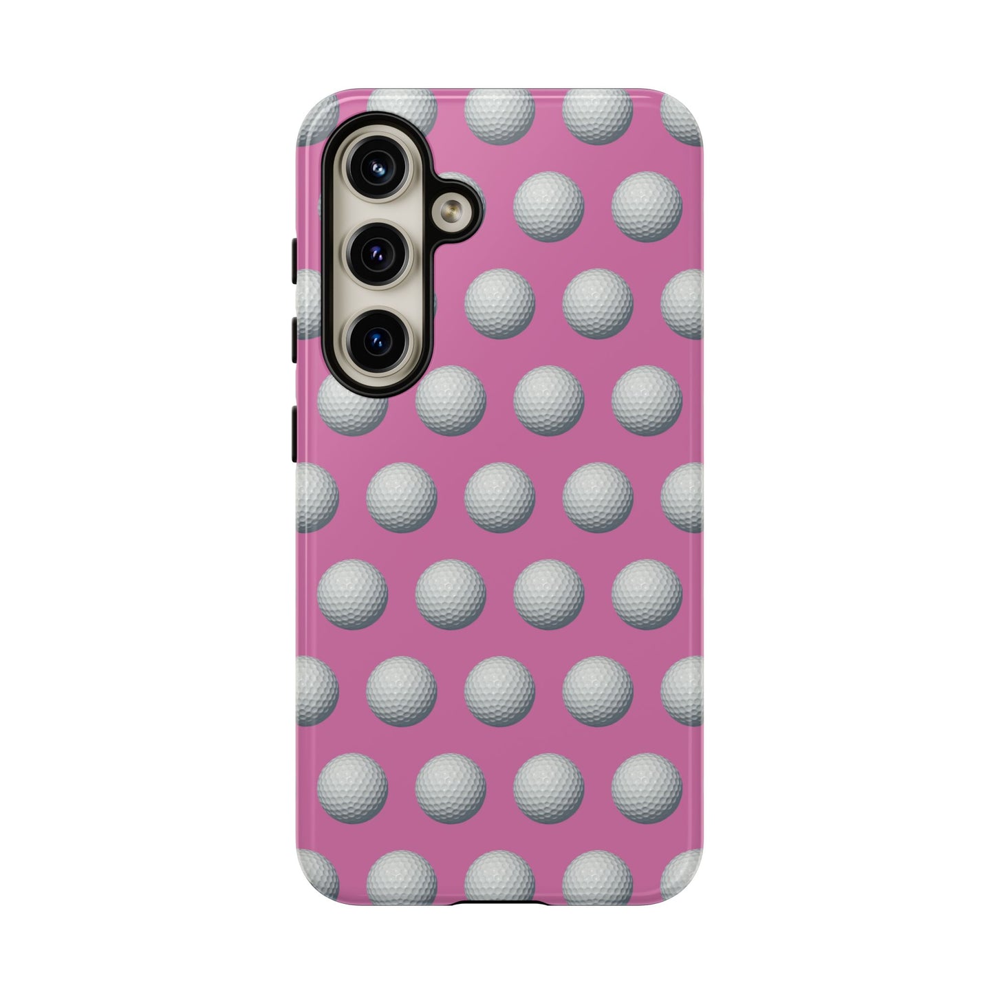 Golf Ball Phone Case Pink