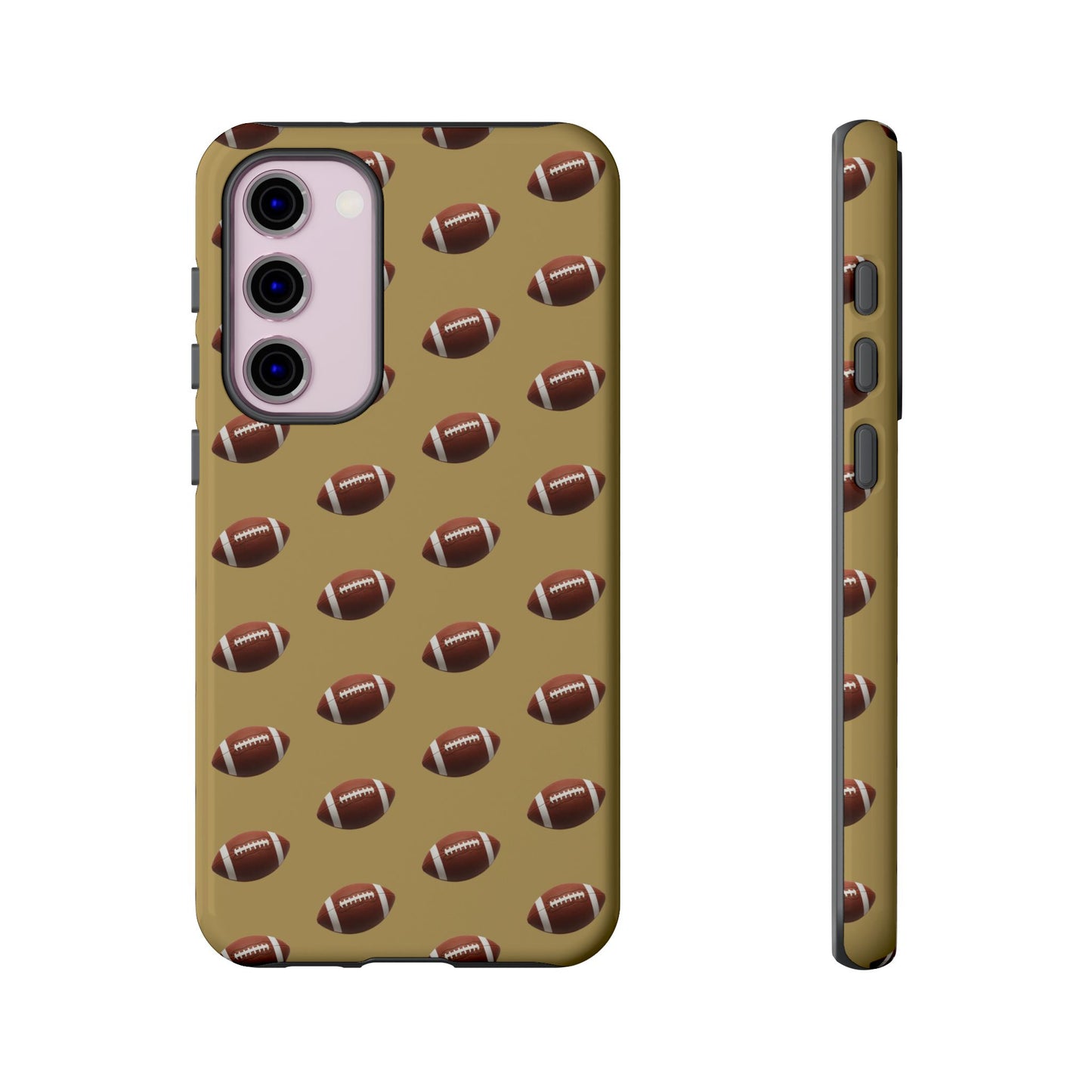 Football Phone Case Gold