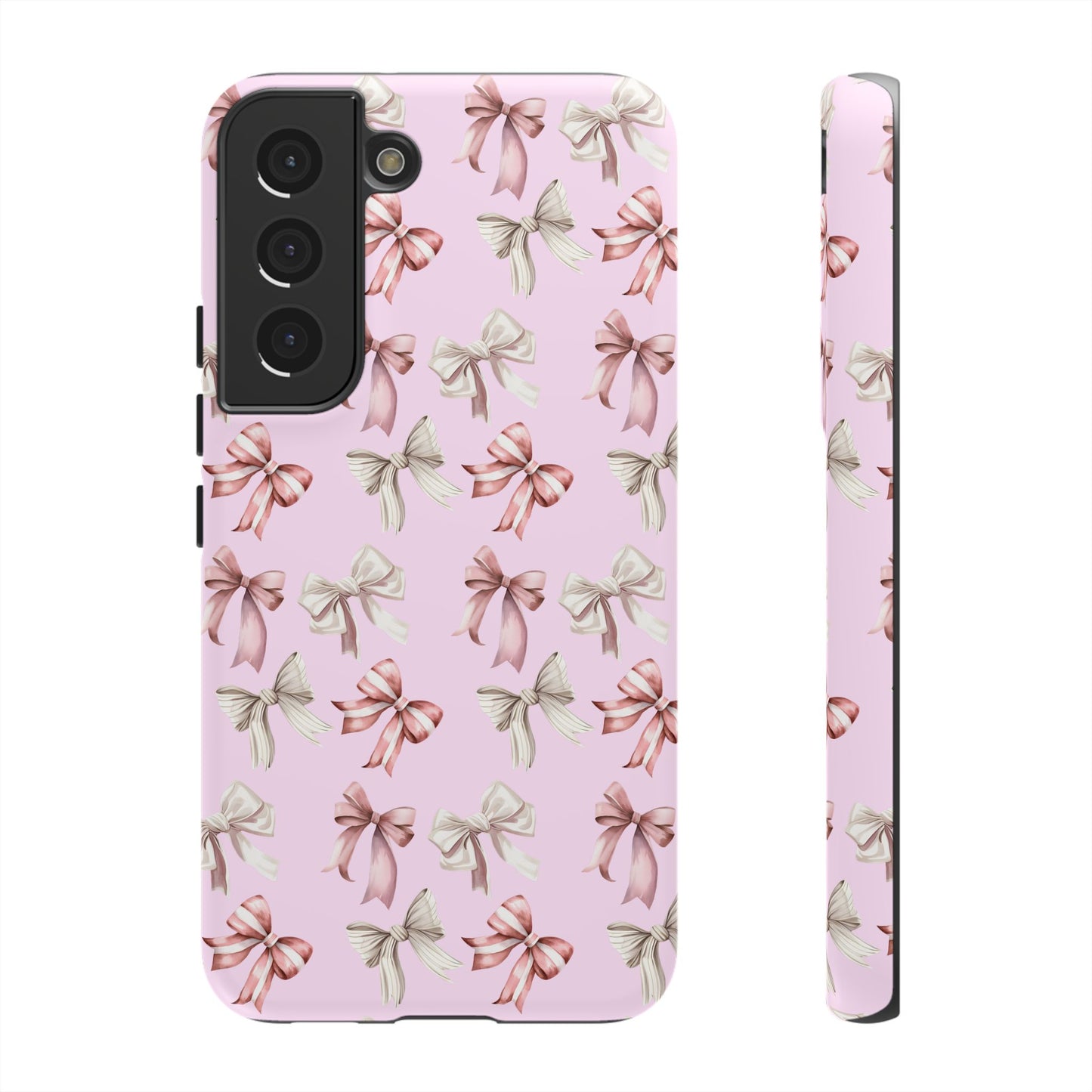 Bow Phone Case Pale Pink