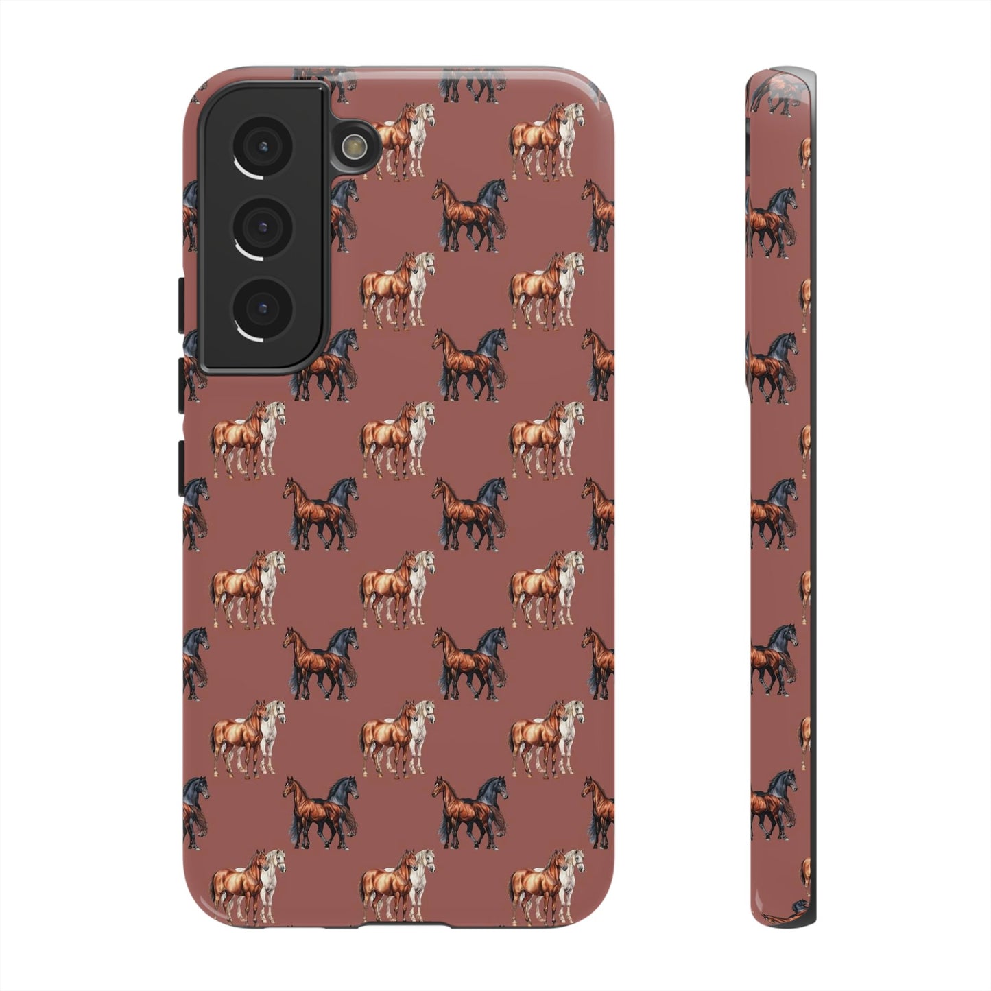 Horse Phone Case Brown