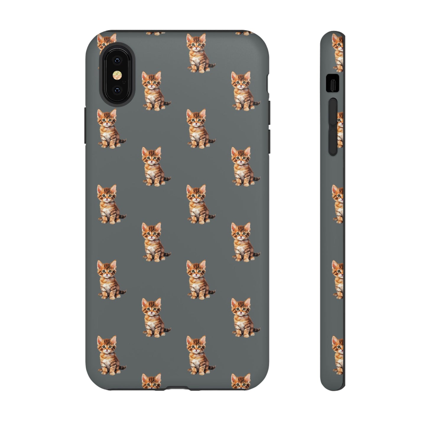 Cat Phone Case Gray