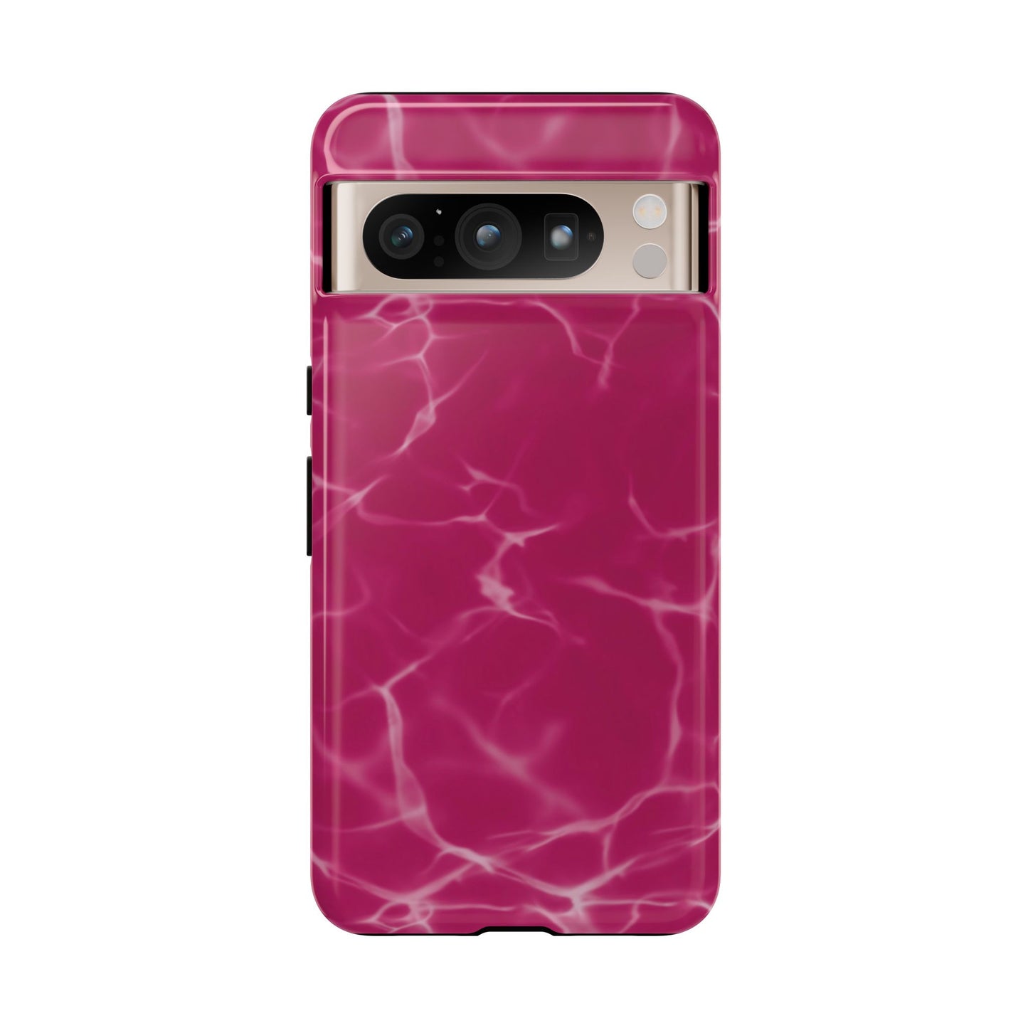 Marble Print Phone Case Berry