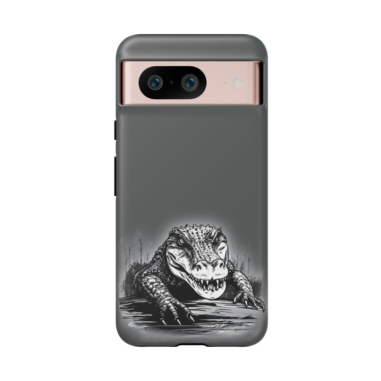 Gator Phone Case Gray