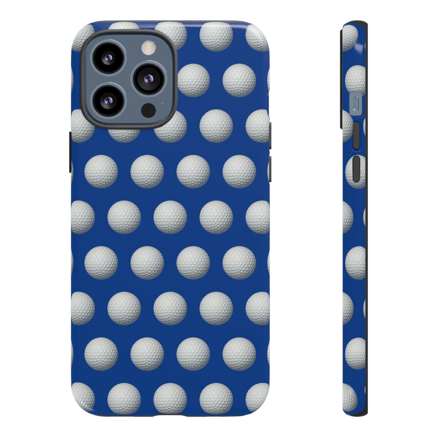 Golf Ball Phone Case Blue