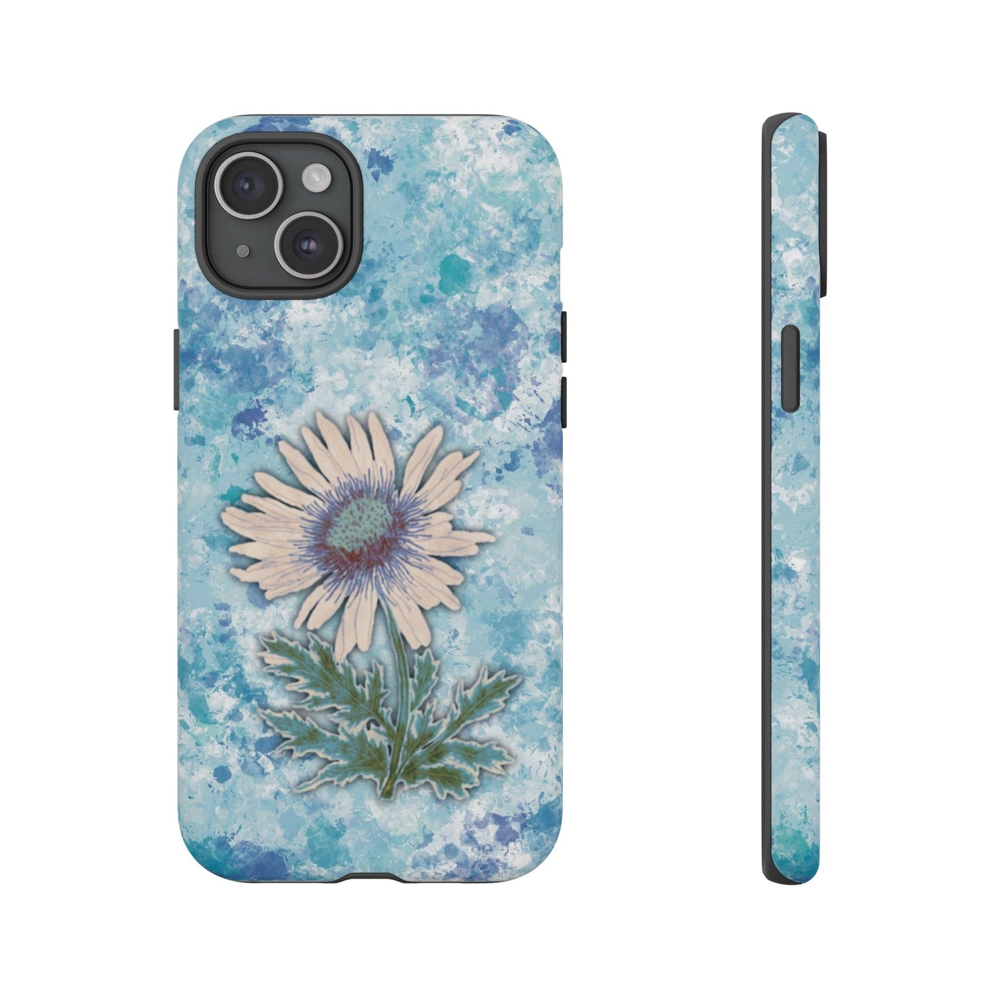 Daisy Phone Case Blue