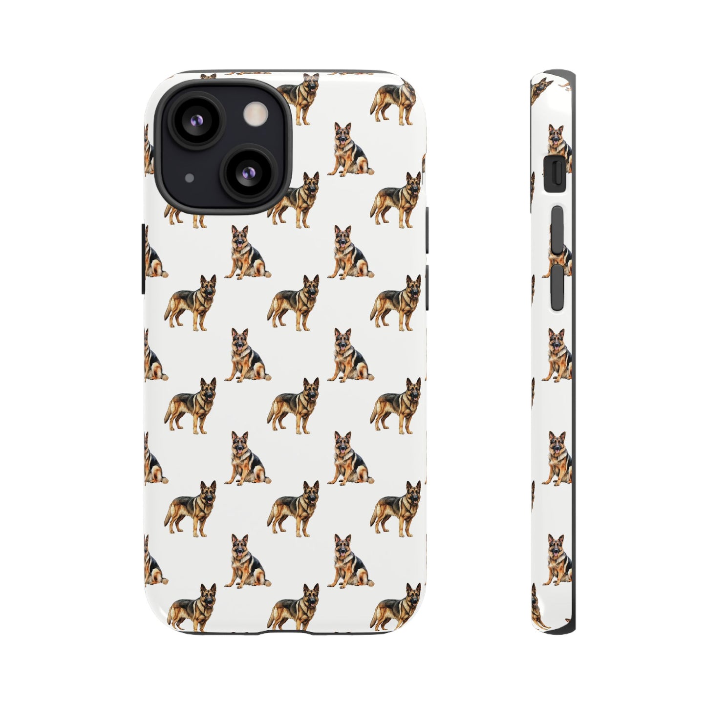 German Shepherd Phone Case White