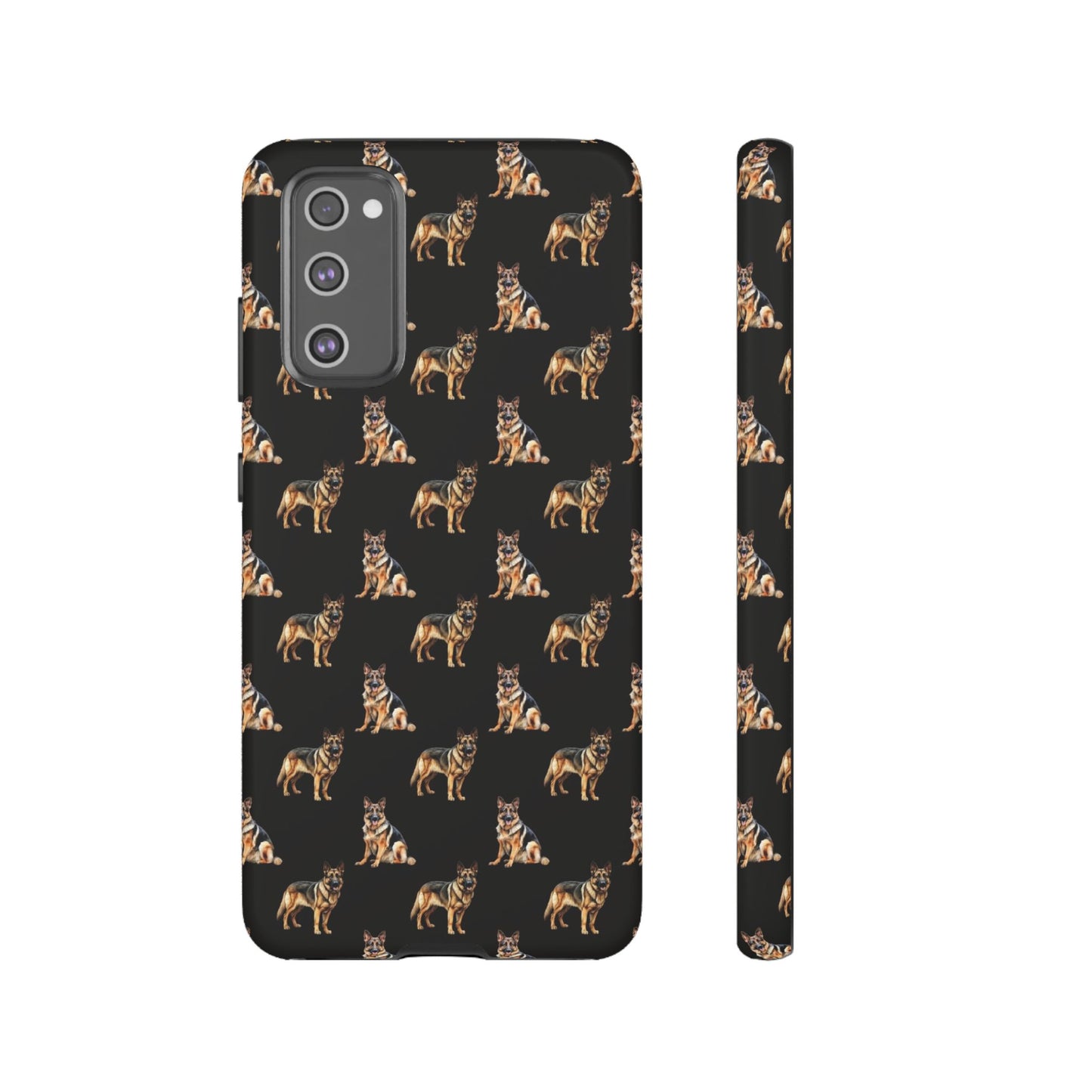 German Shepherd Phone Case Black