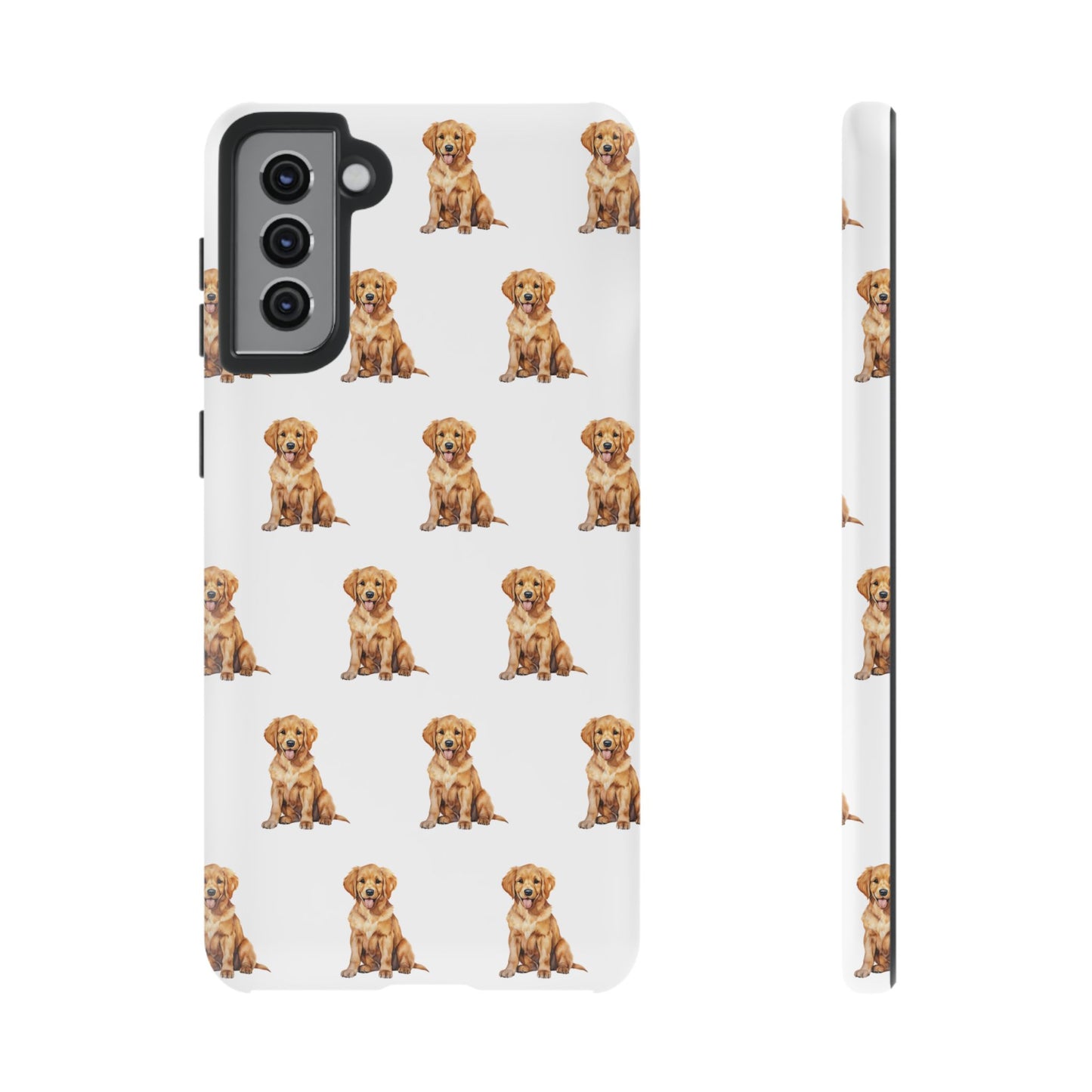 Golden Retriever Phone Case White