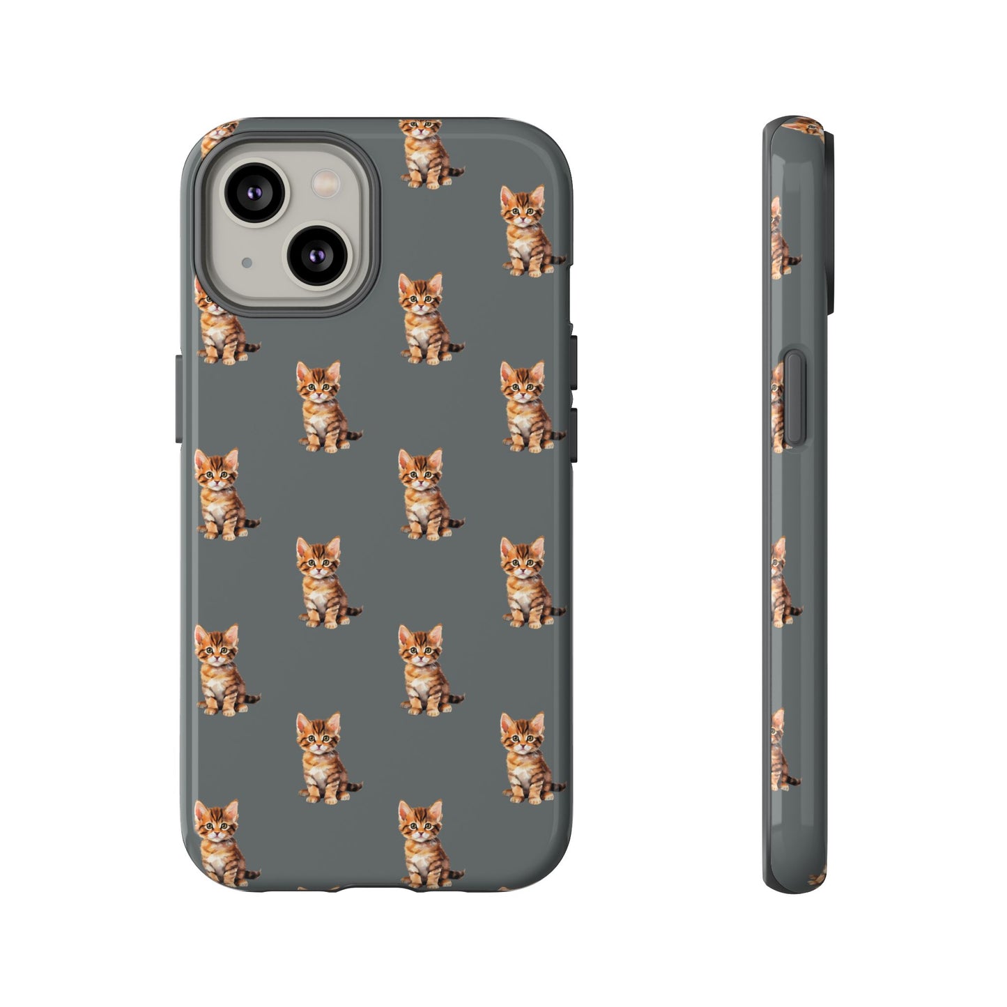 Cat Phone Case Gray