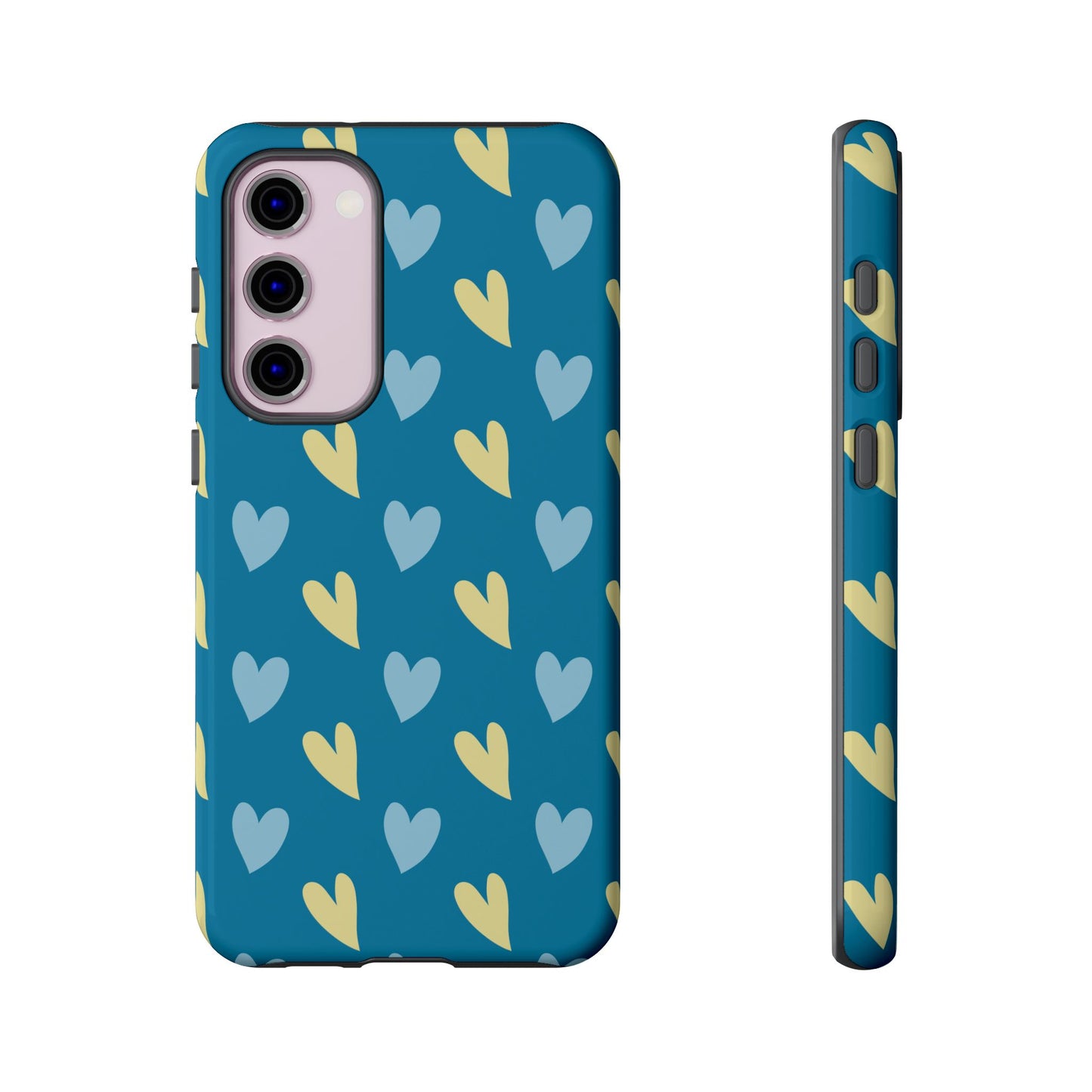 Heart Phone Case Blue