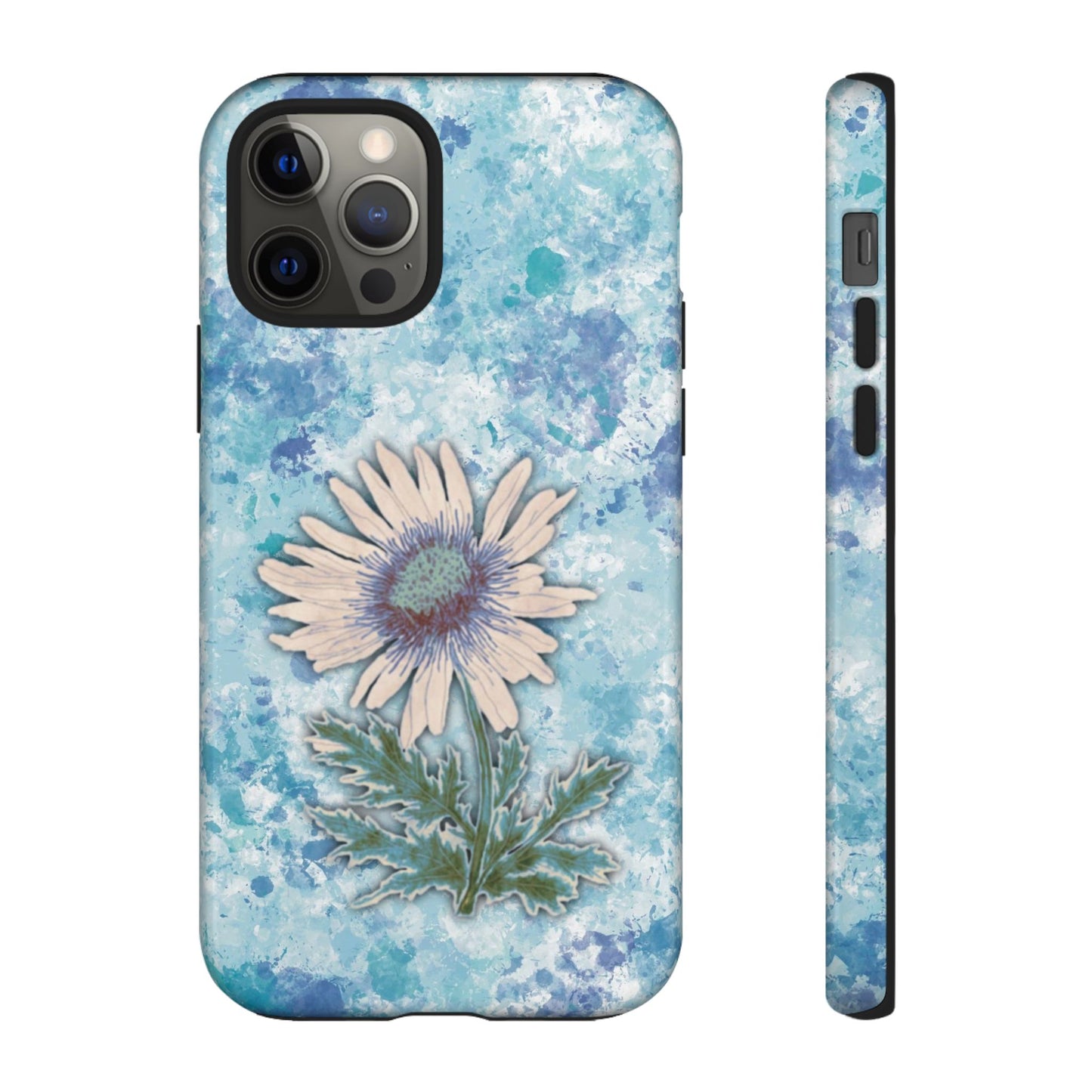 Daisy Phone Case Blue