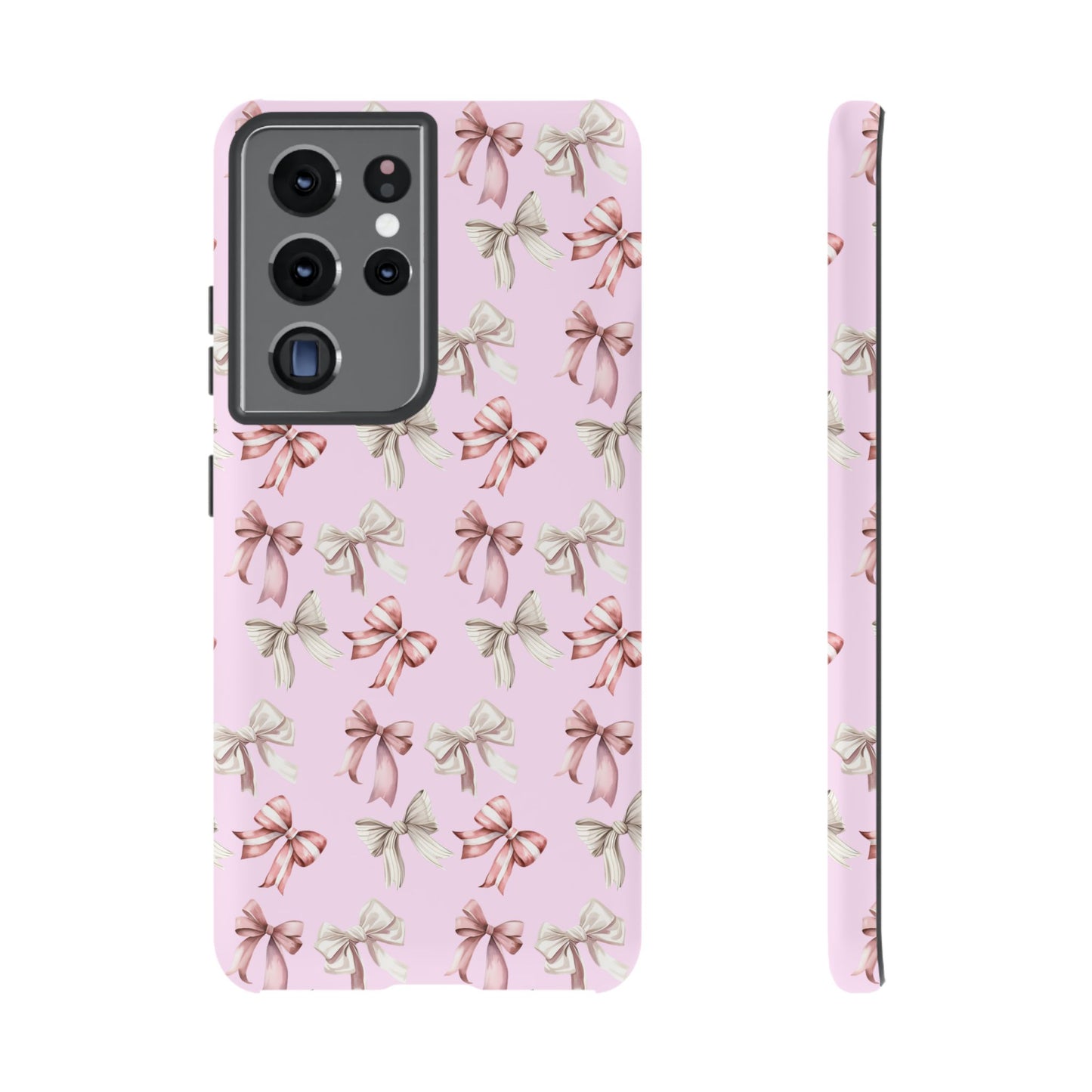 Bow Phone Case Pale Pink