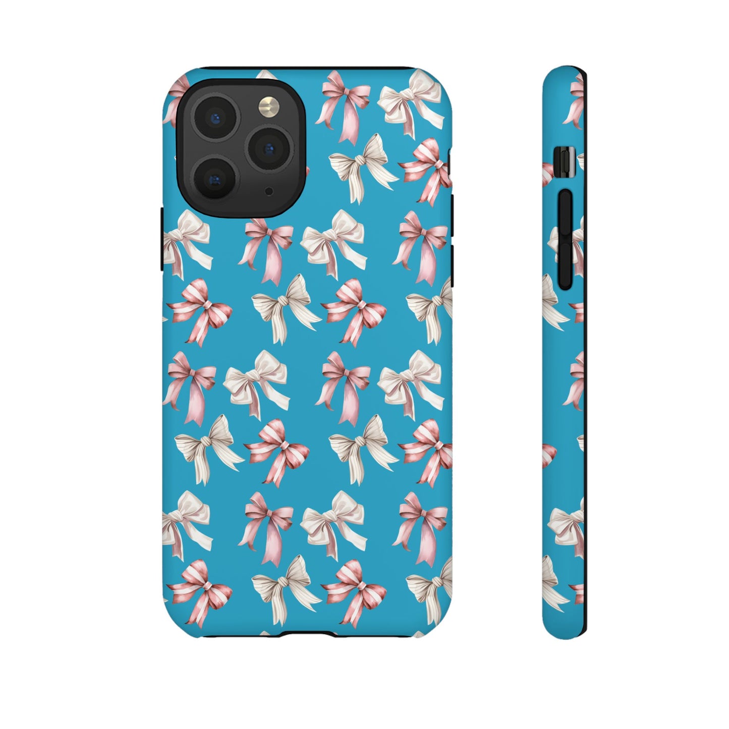 Bow Phone Case Turquoise