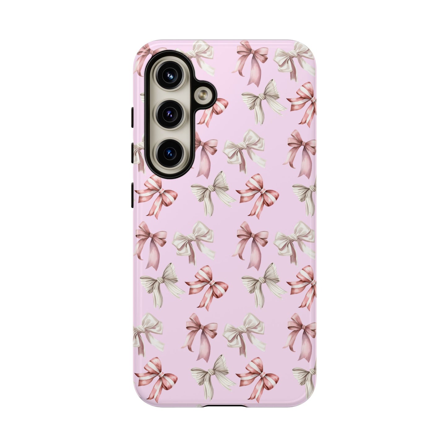 Bow Phone Case Pale Pink