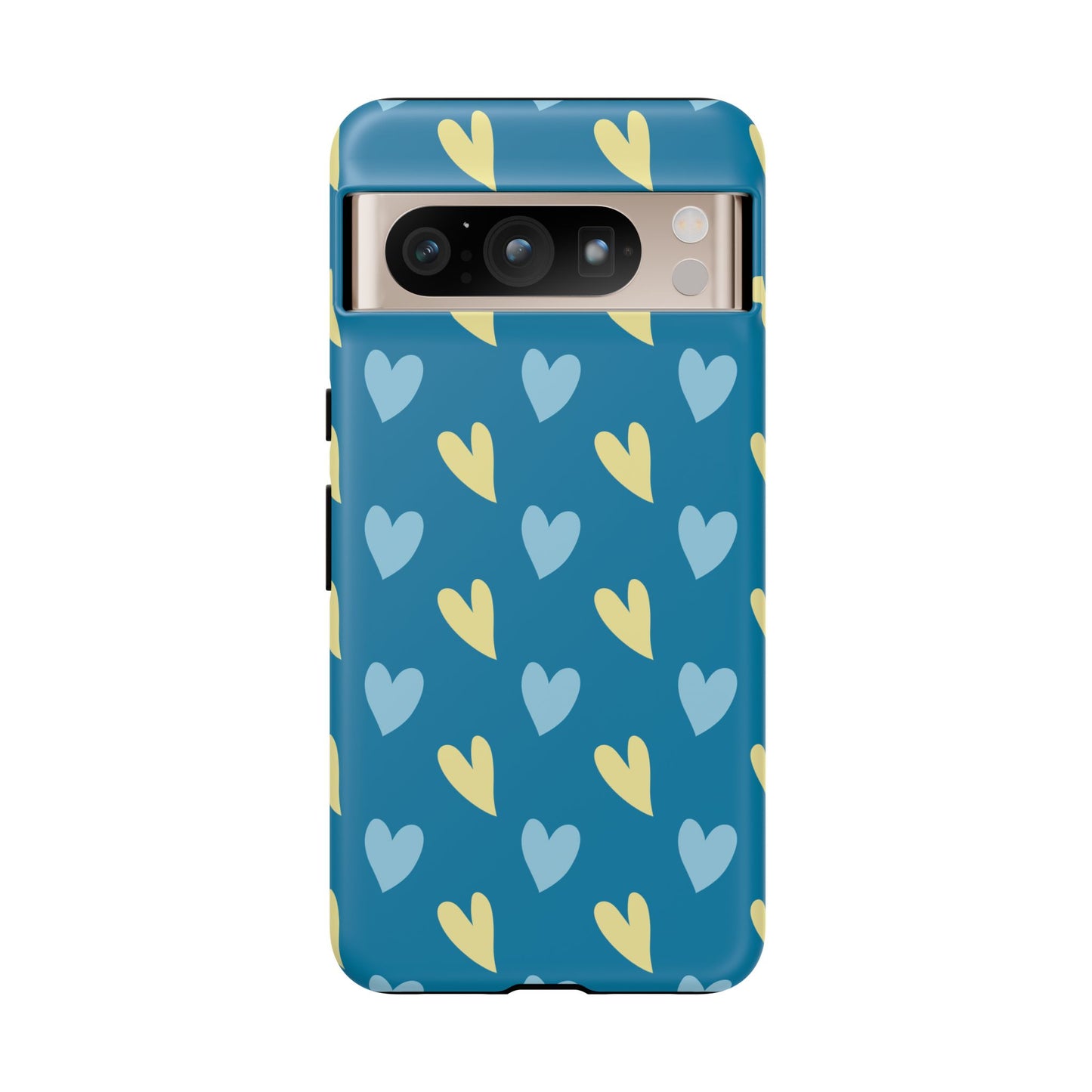 Heart Phone Case Blue