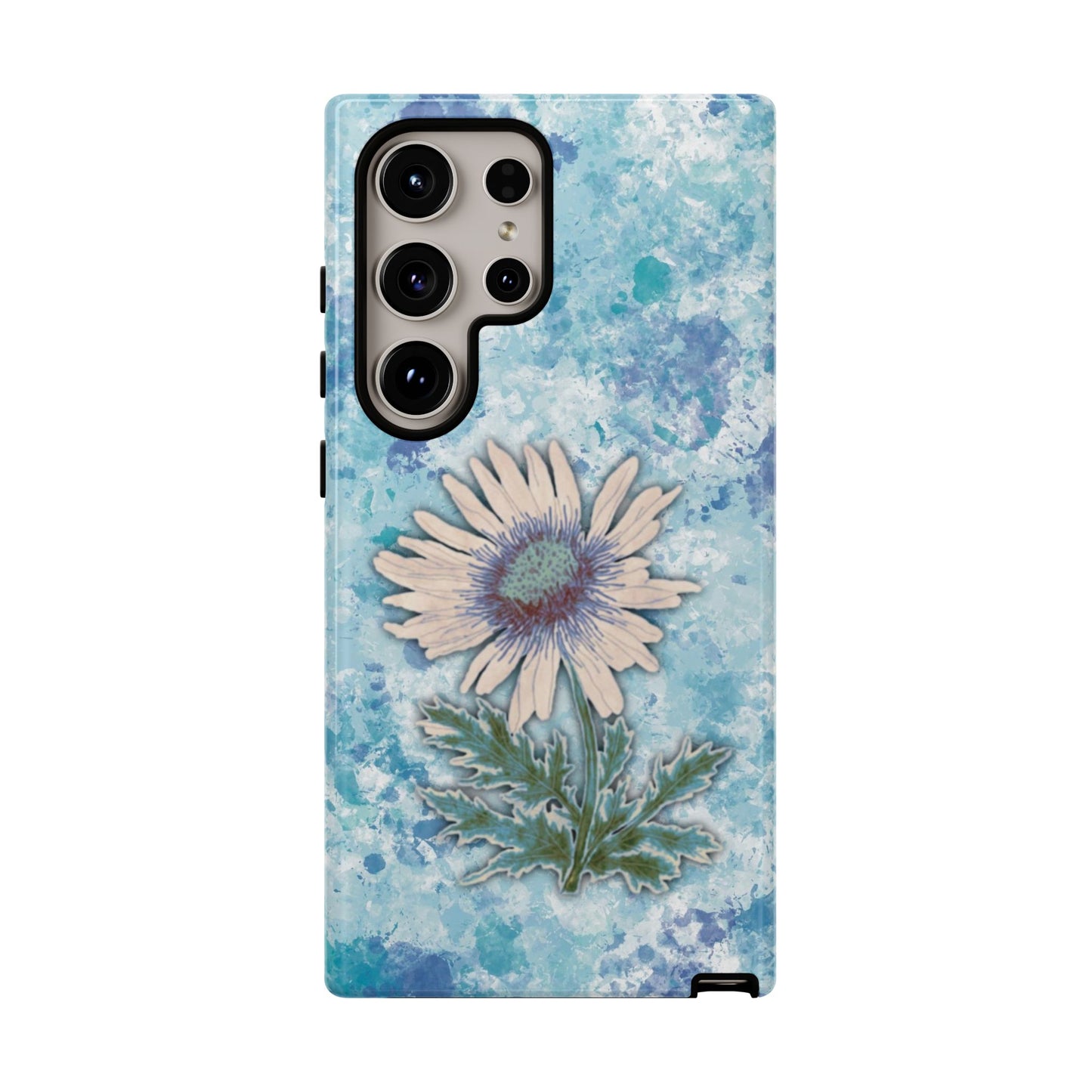 Daisy Phone Case Blue