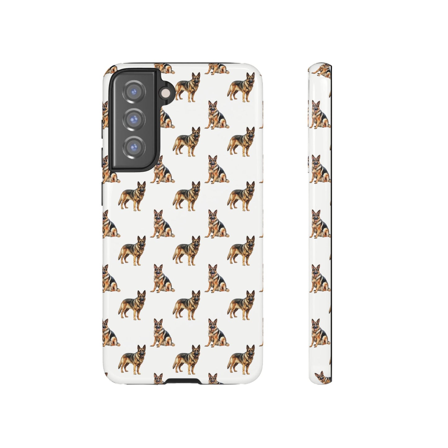 German Shepherd Phone Case White